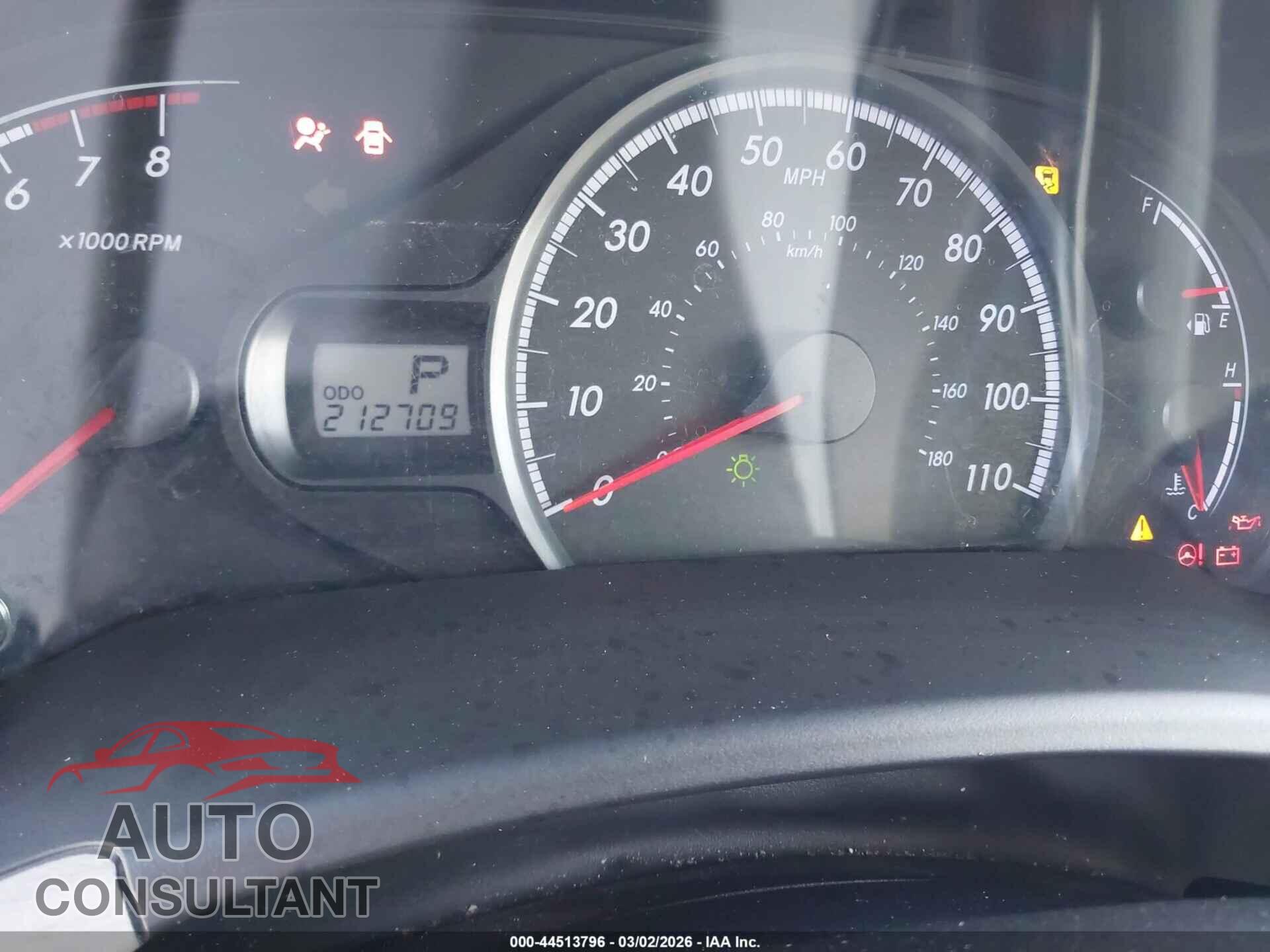 TOYOTA SIENNA 2012 - 5TDKK3DC0CS197424