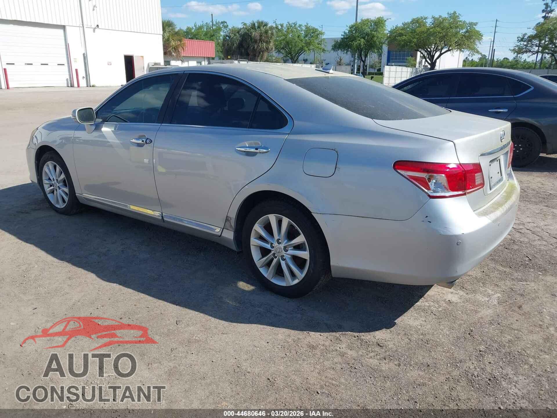 LEXUS ES 350 2011 - JTHBK1EG8B2439404