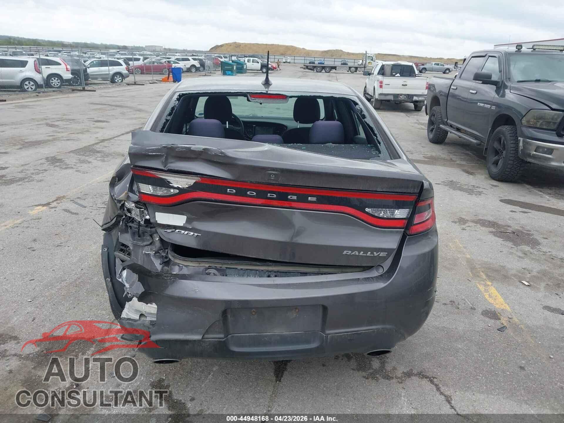 DODGE DART 2016 - 1C3CDFBB7GD516074