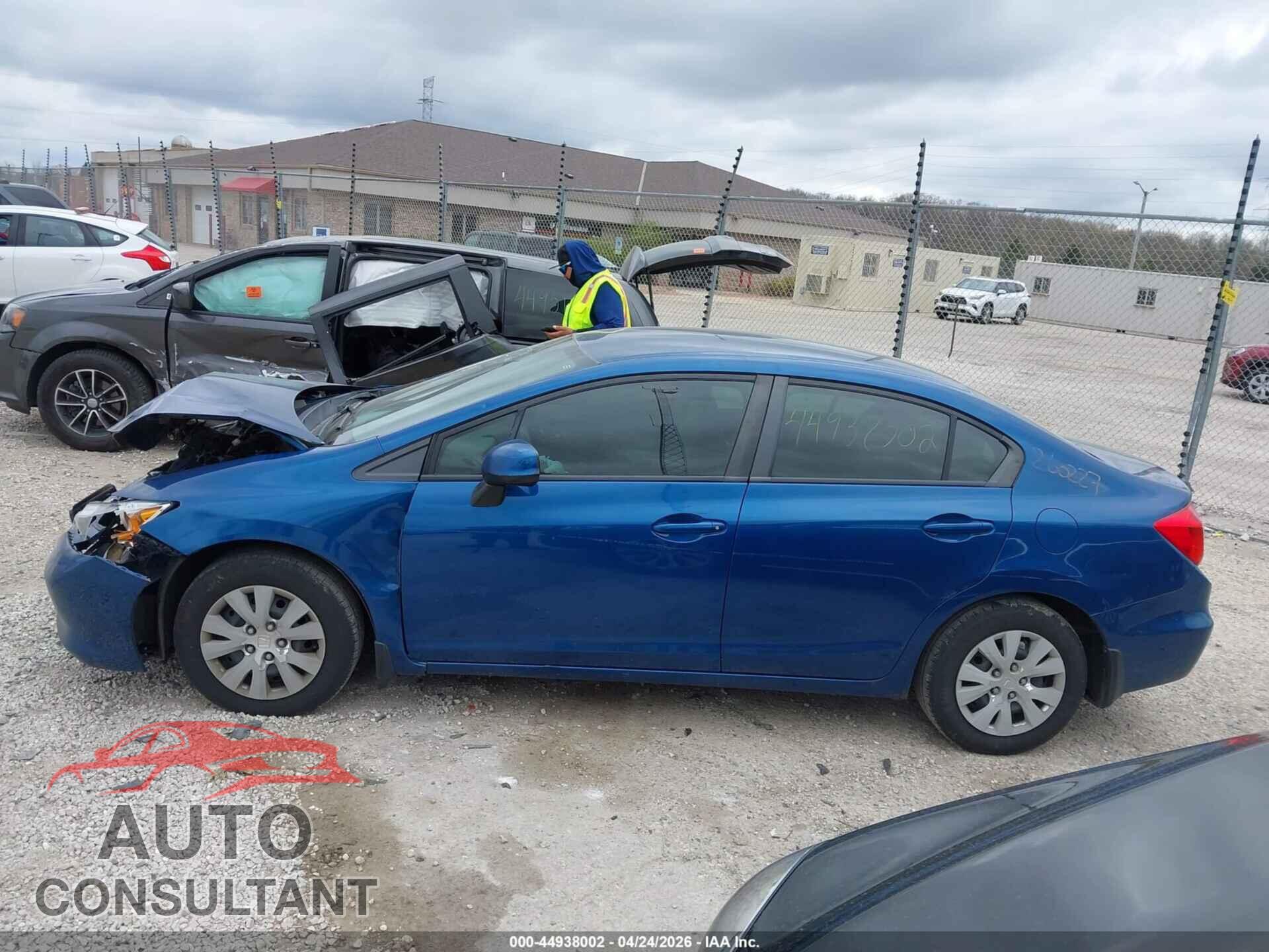 HONDA CIVIC 2012 - 19XFB2E57CE035716