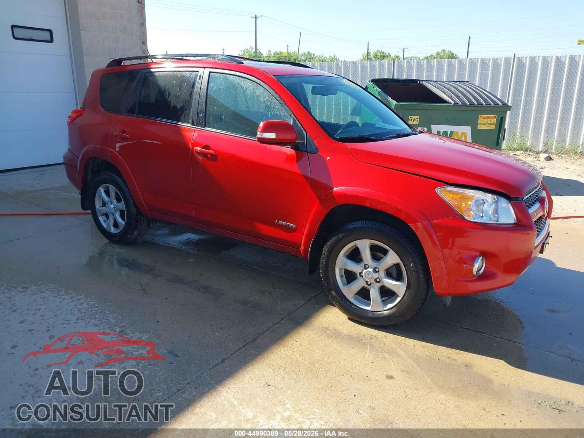 TOYOTA RAV4 2012 - 2T3DF4DV1CW254801