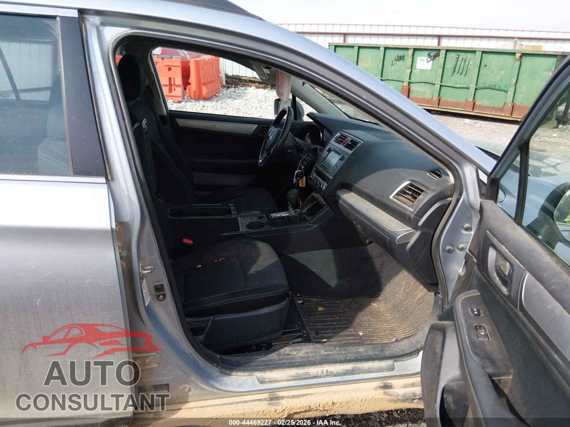 SUBARU OUTBACK 2017 - 4S4BSAAC7H3265246