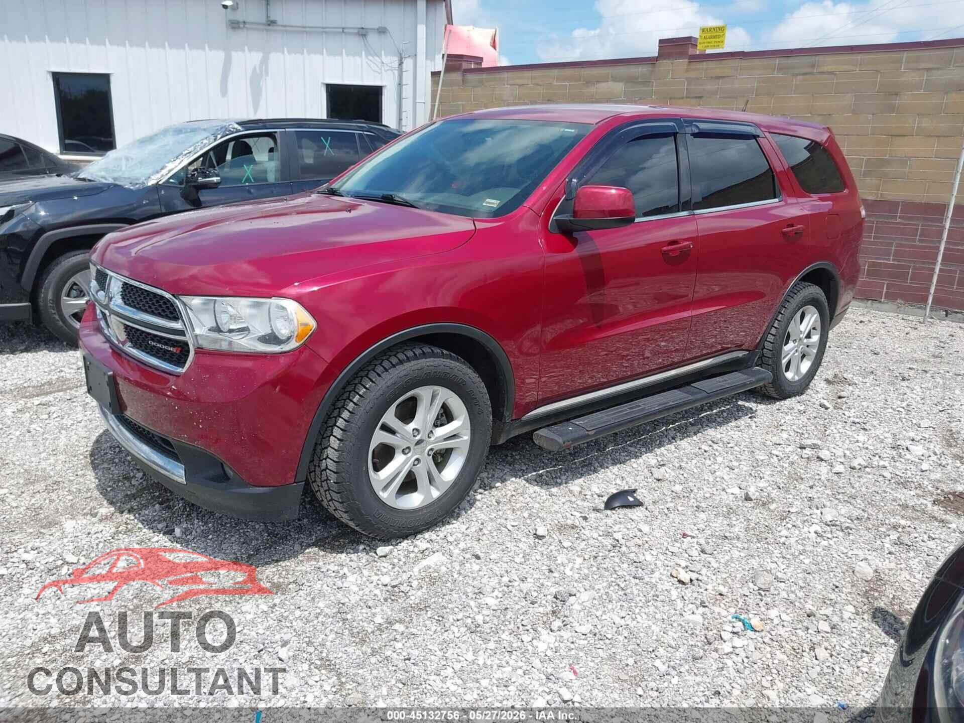 DODGE DURANGO 2013 - 1C4RDHAG2DC669509
