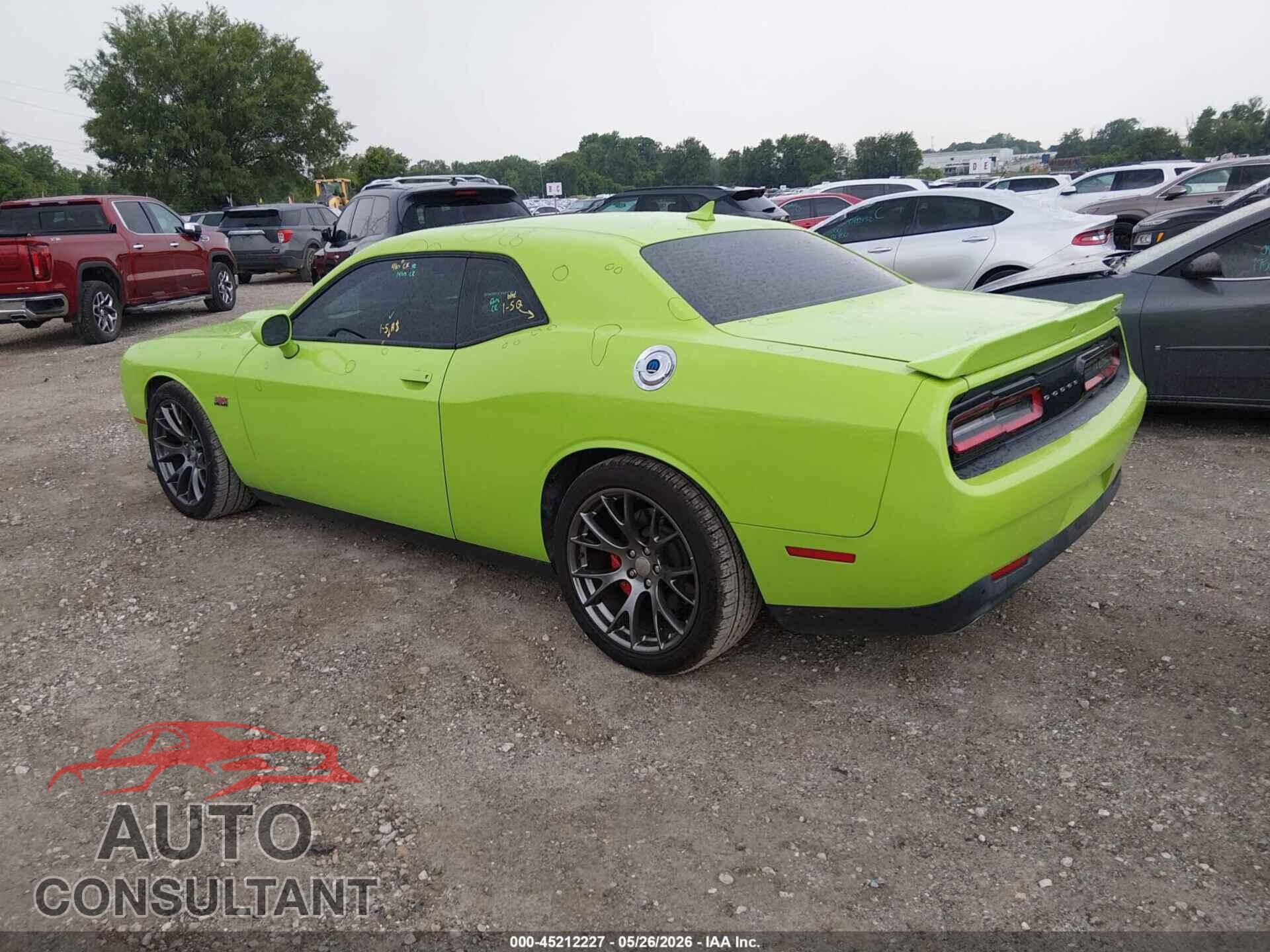 DODGE CHALLENGER 2015 - 2C3CDZDJ8FH815743