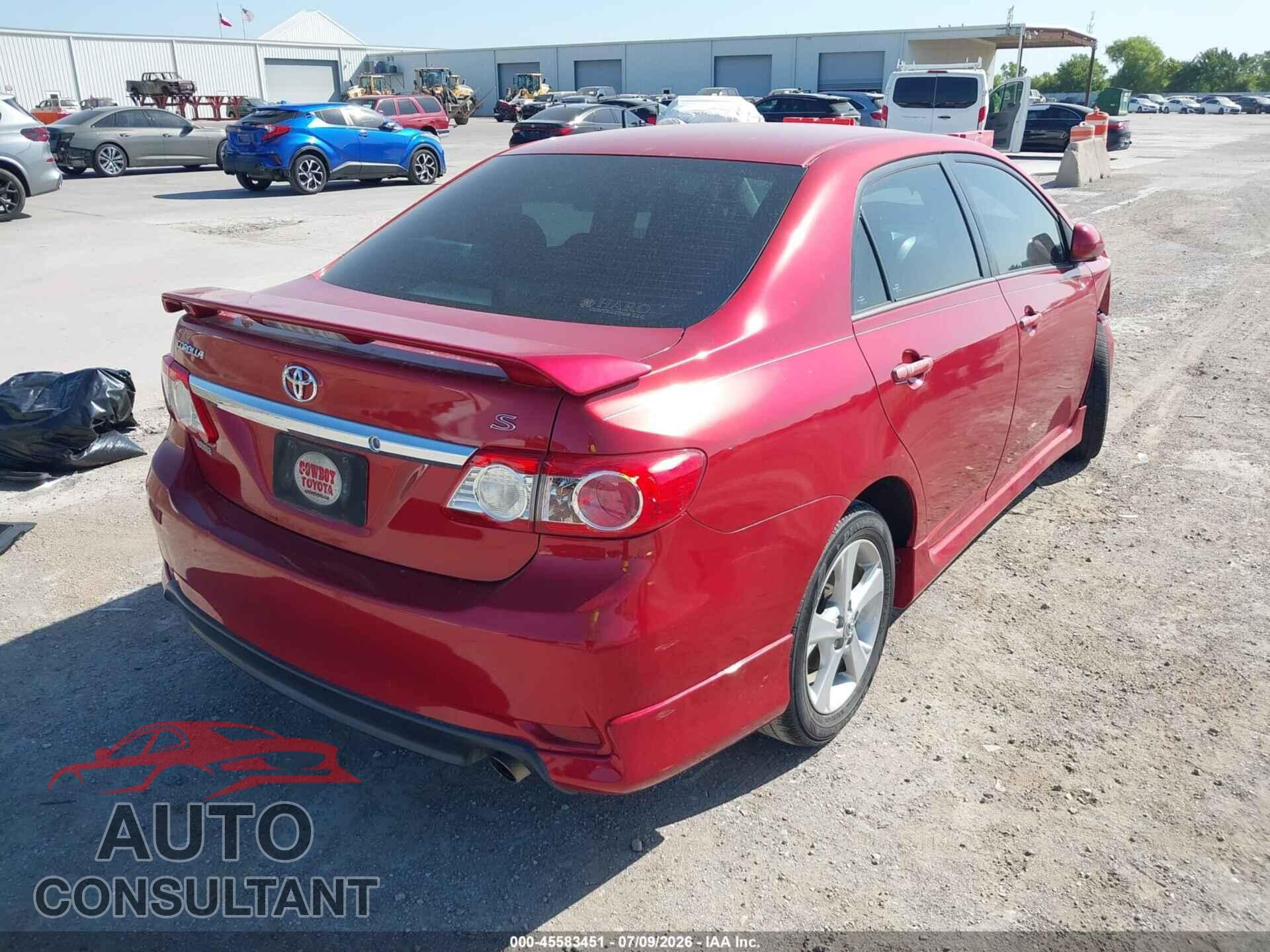 TOYOTA COROLLA 2013 - 5YFBU4EEXDP140044