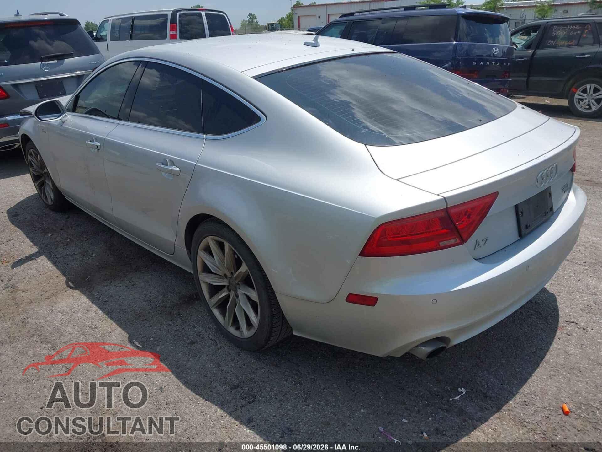 AUDI A7 2013 - WAUYGAFC8DN030794