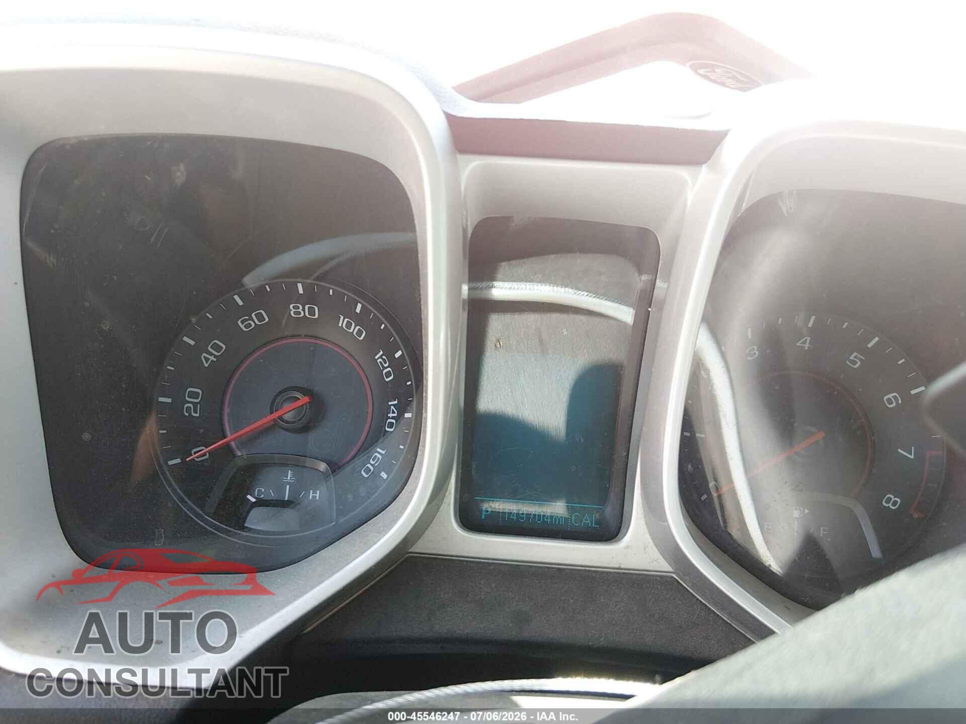 CHEVROLET CAMARO 2013 - 2G1FC3D30D9239057