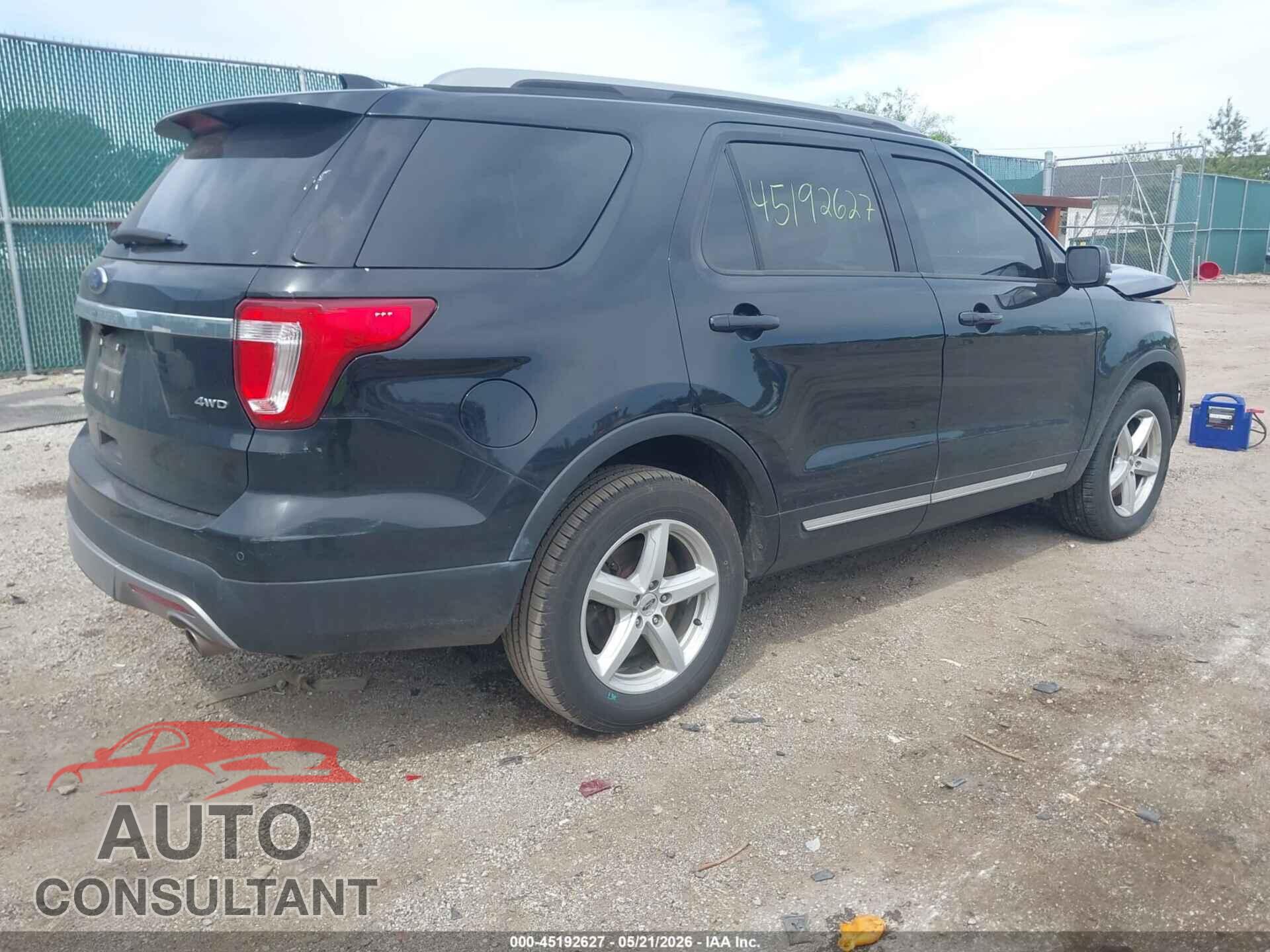 FORD EXPLORER 2017 - 1FM5K8D83HGD50672