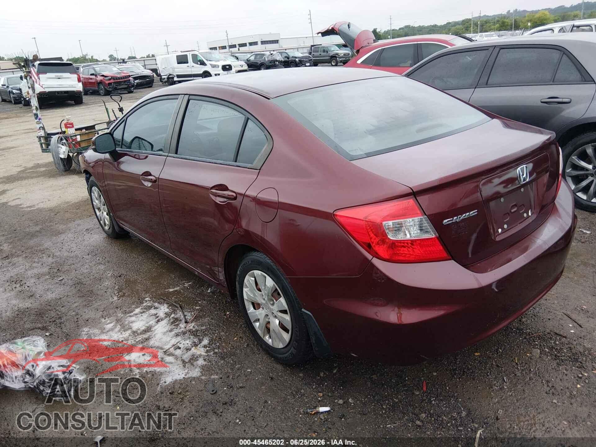 HONDA CIVIC 2012 - 2HGFB2F57CH503304