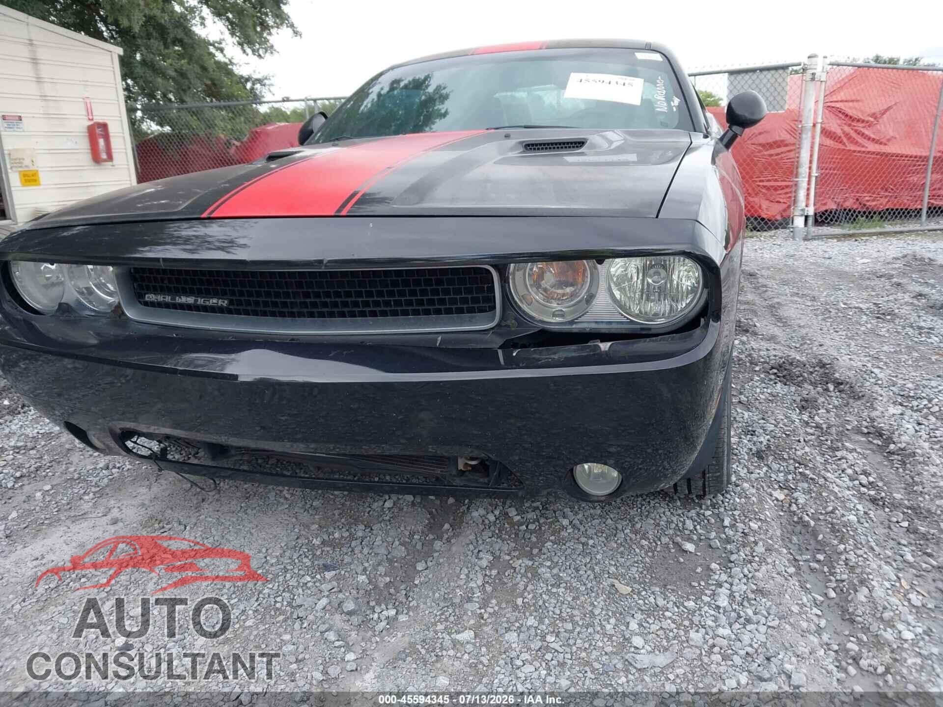 DODGE CHALLENGER 2012 - 2C3CDYAG9CH243502