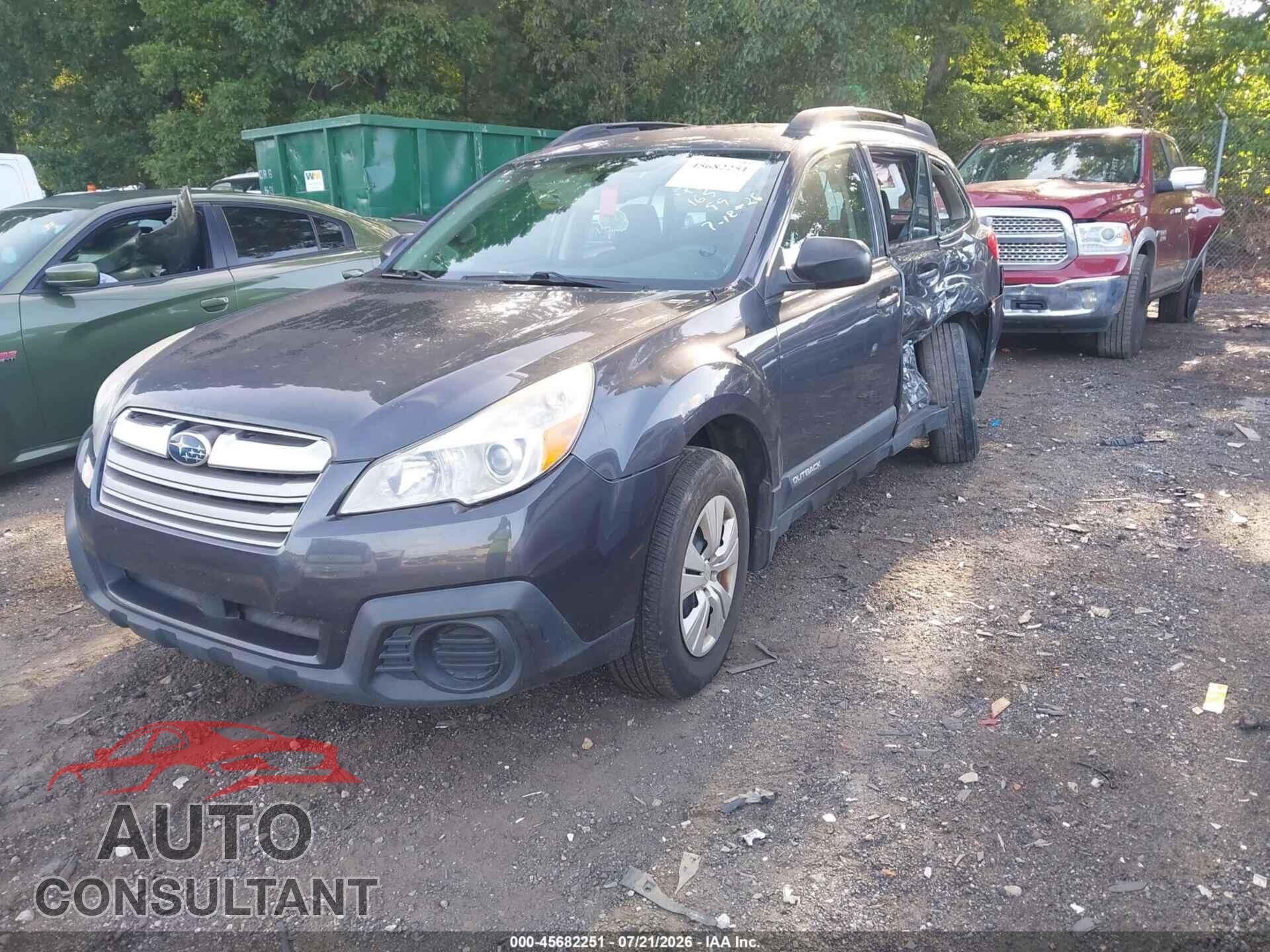 SUBARU OUTBACK 2013 - 4S4BRCAC5D3216547