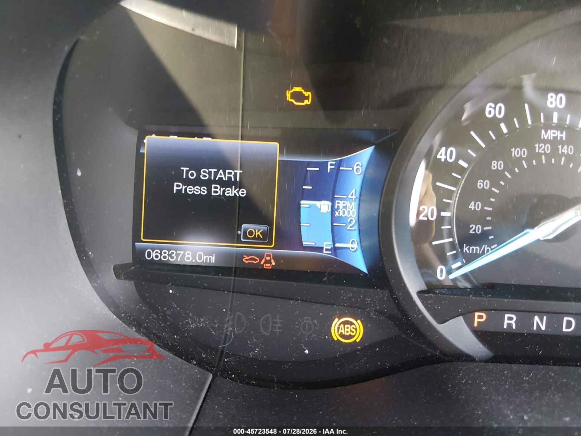 FORD EDGE 2016 - 2FMPK4K90GBC21162