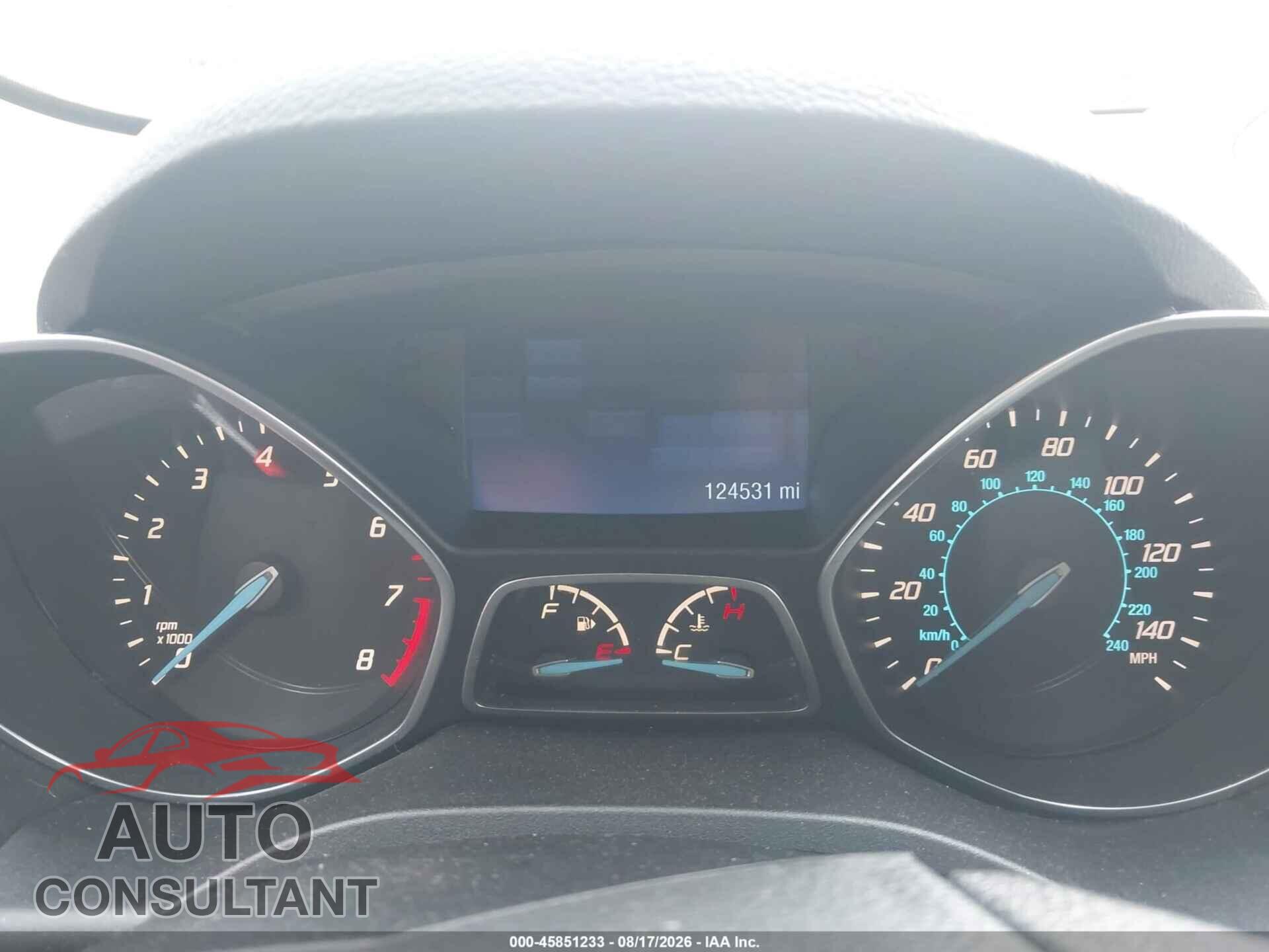 FORD ESCAPE 2014 - 1FMCU9GX4EUD64295