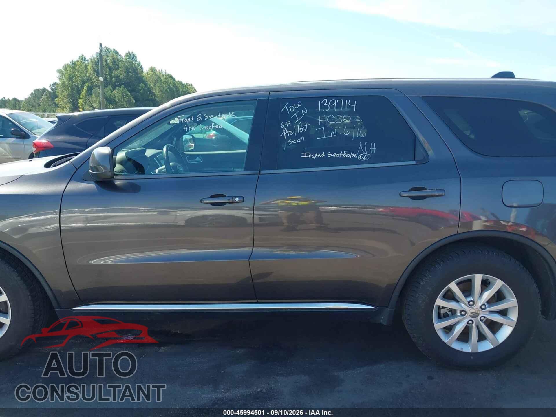 DODGE DURANGO 2020 - 1C4RDHFGXLC441541