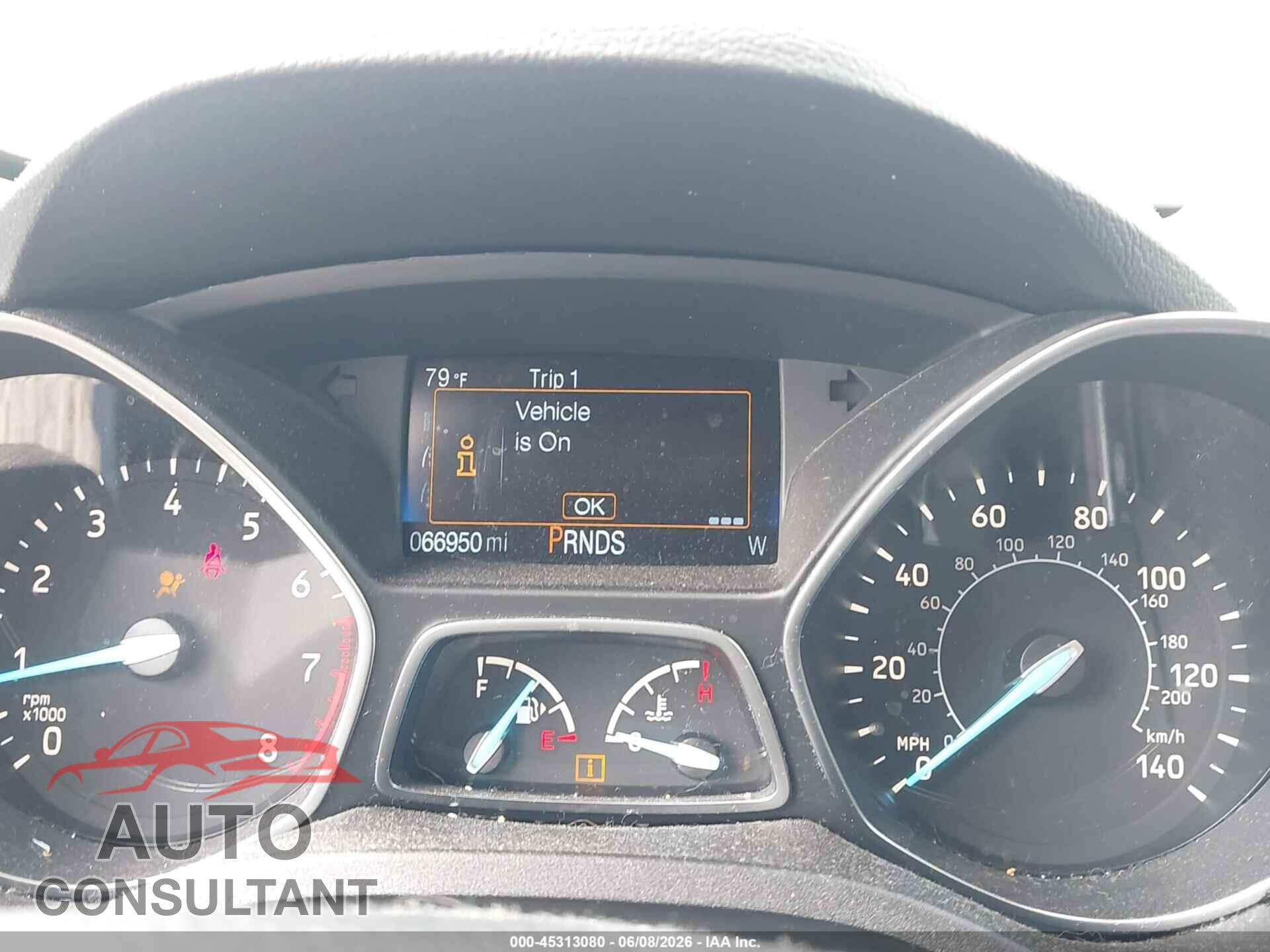 FORD ESCAPE 2018 - 1FMCU0F72JUD55148