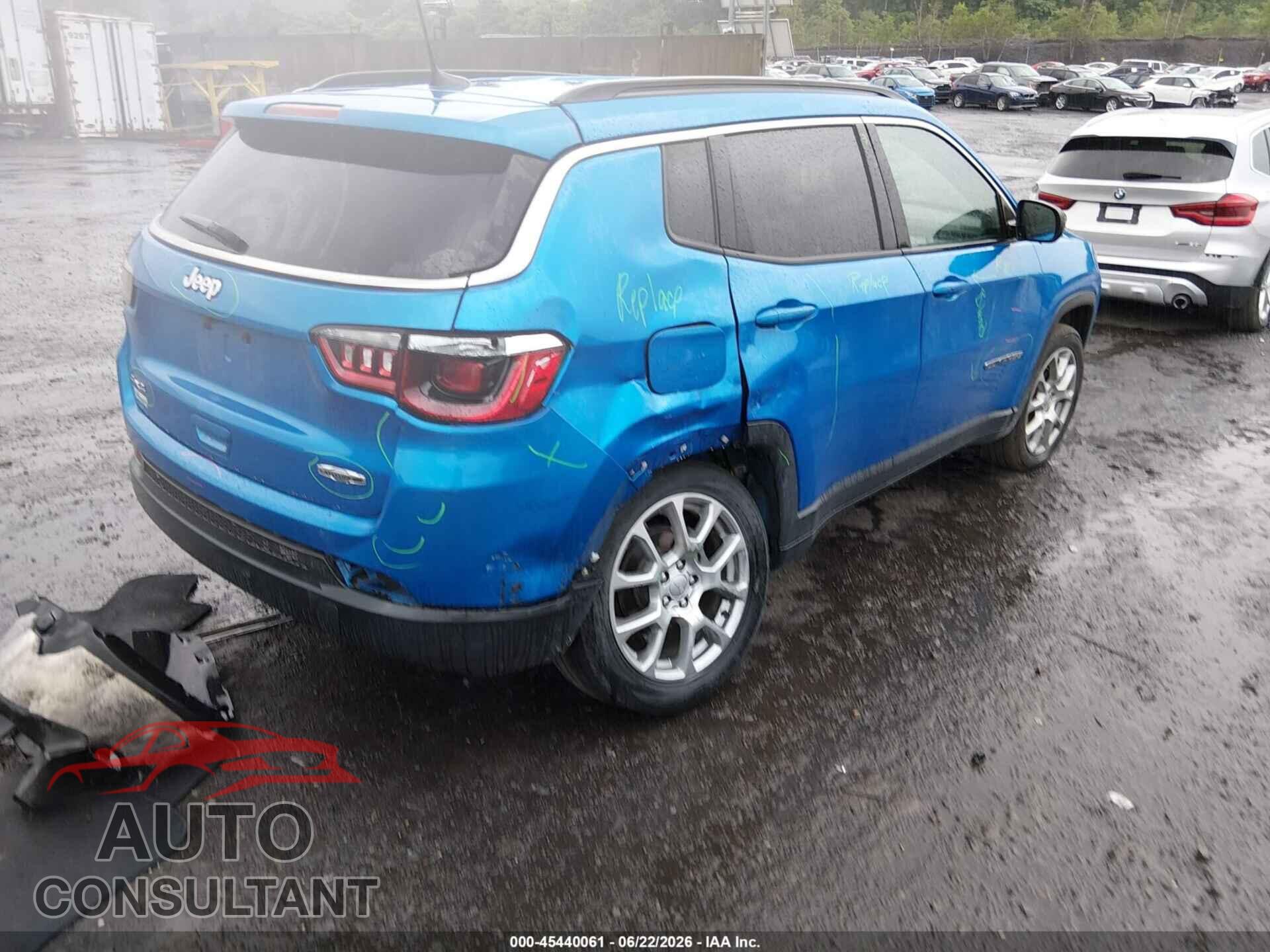 JEEP COMPASS 2022 - 3C4NJDFB7NT117376
