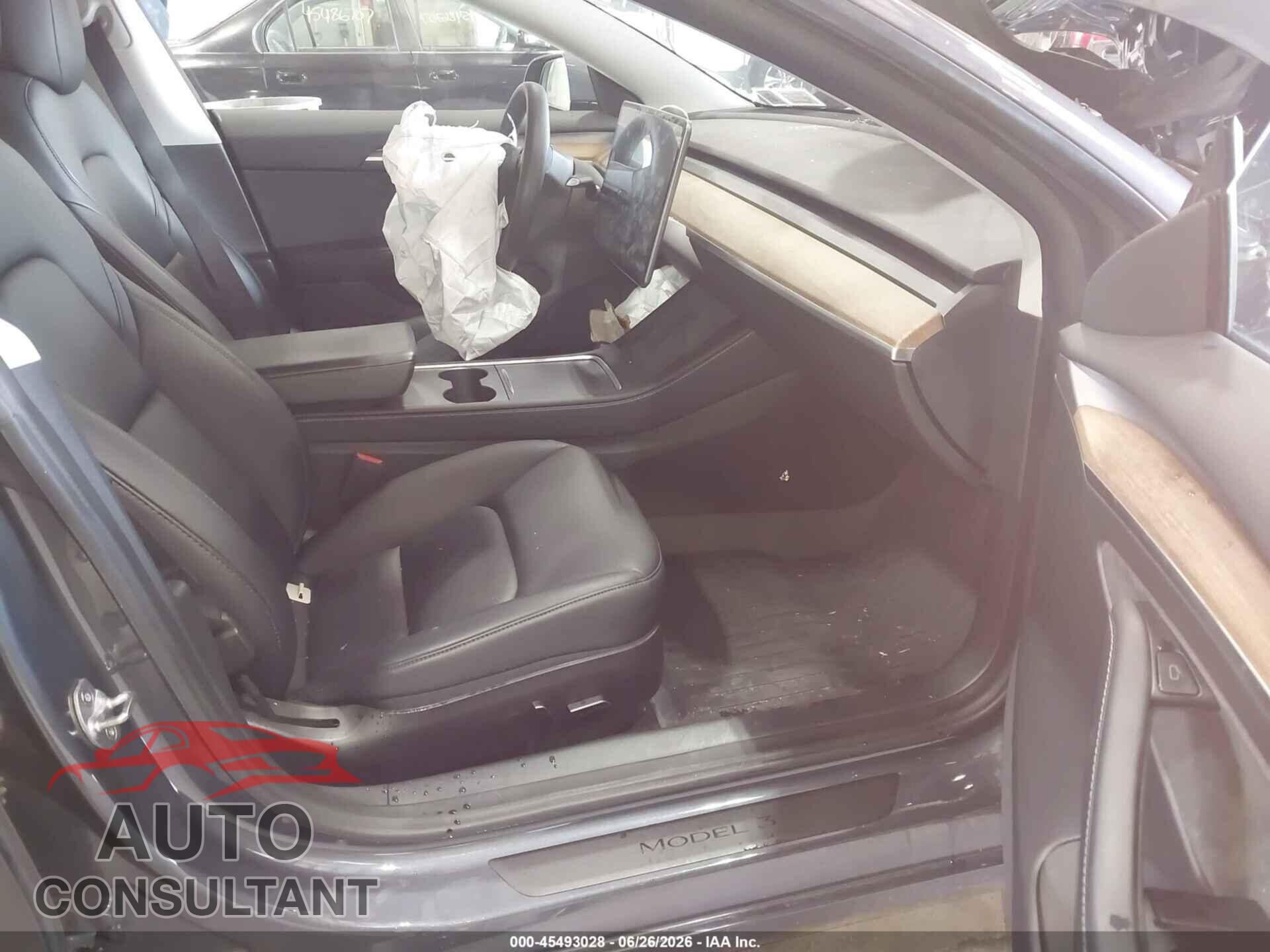 TESLA MODEL 3 2022 - 5YJ3E1EB2NF246023