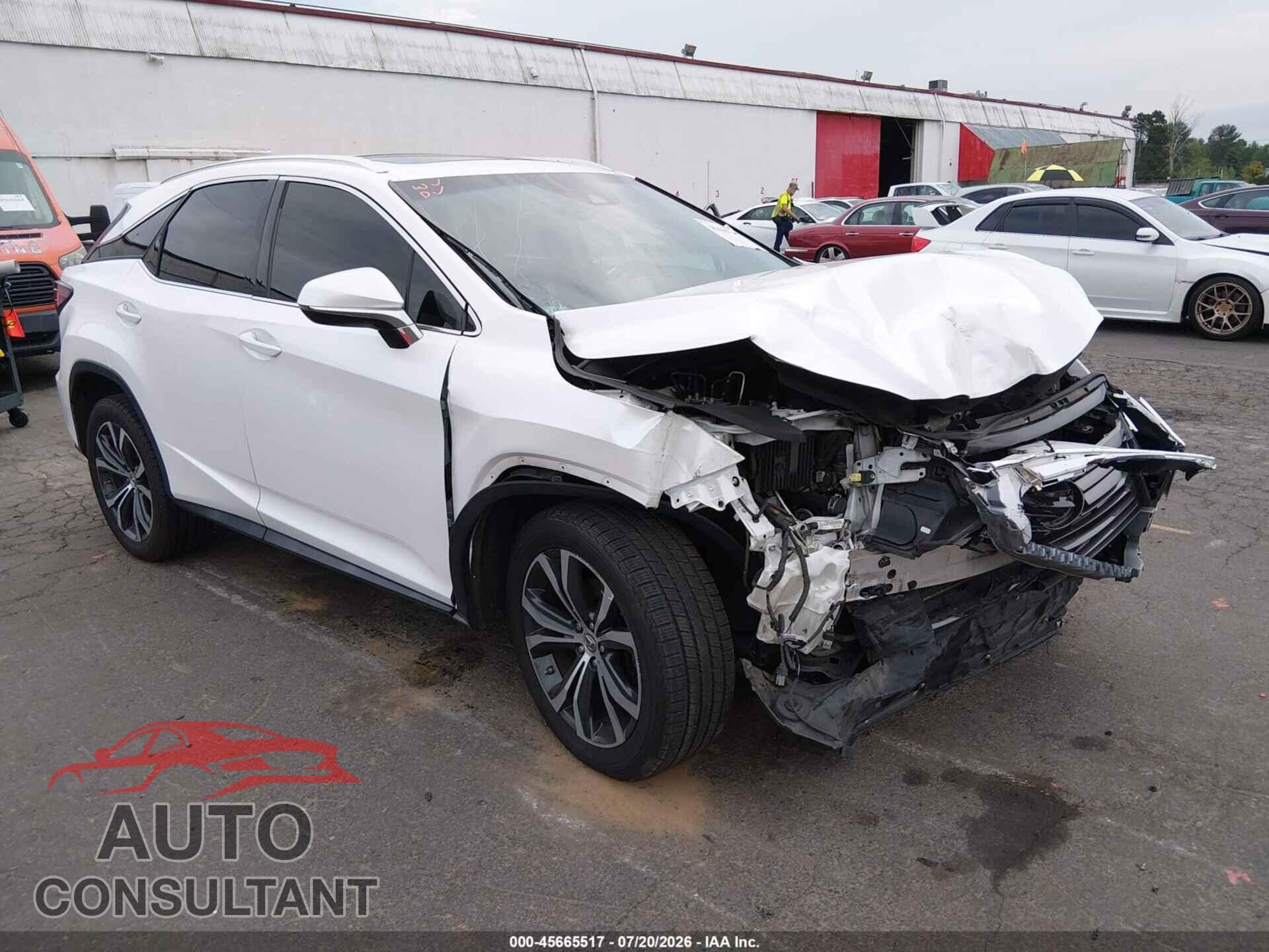 LEXUS RX 2017 - 2T2ZZMCA2HC059041