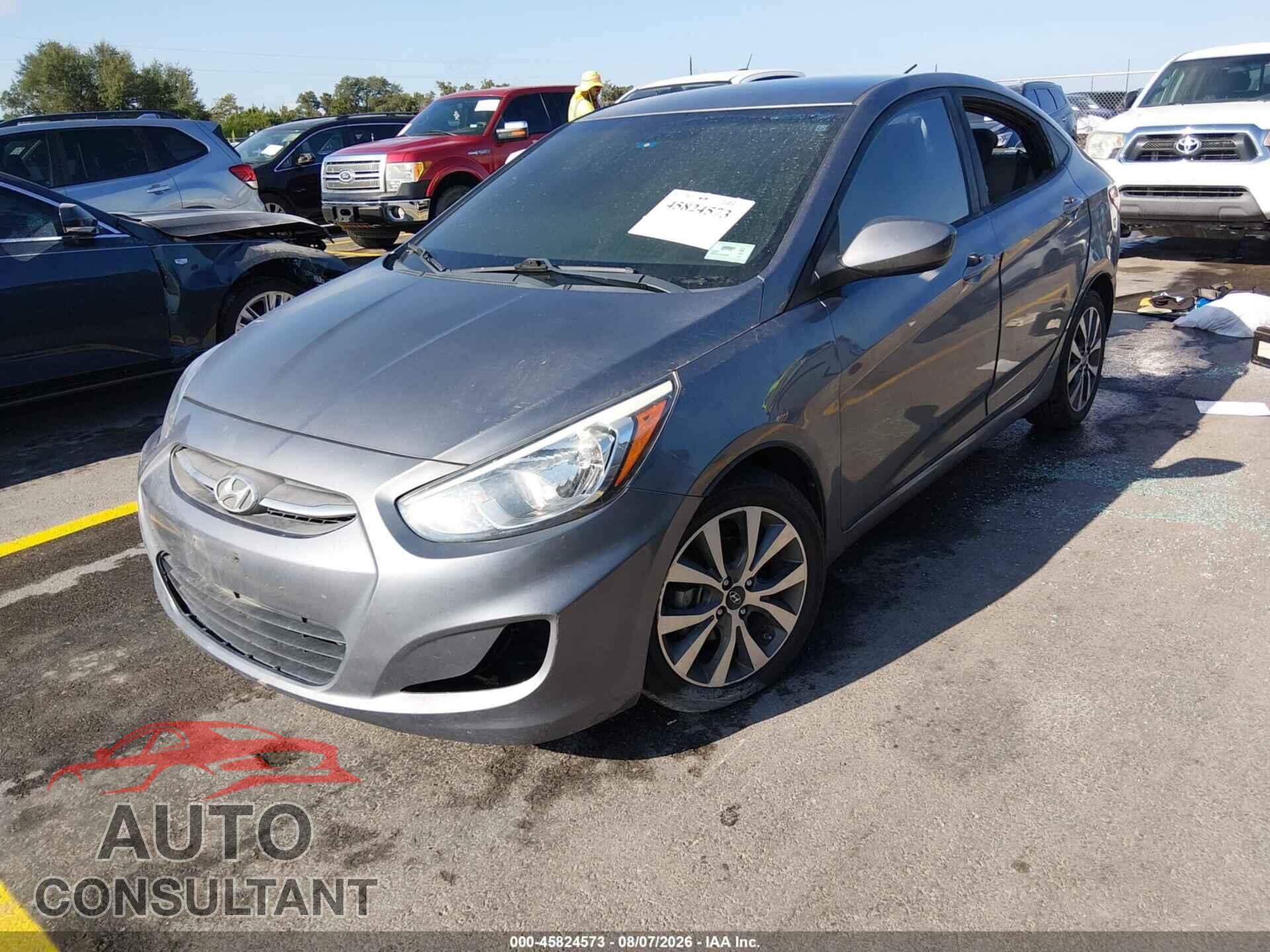 HYUNDAI ACCENT 2017 - KMHCT4AE1HU275365