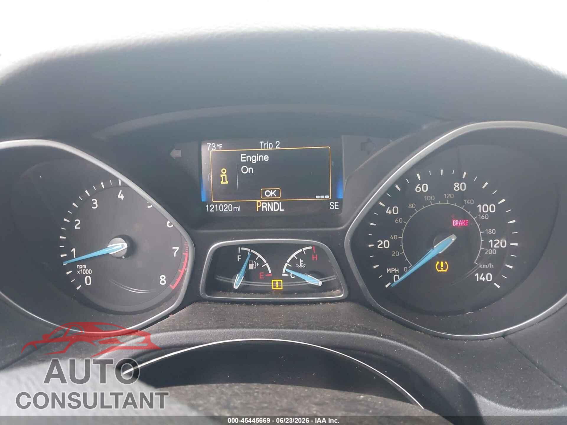 FORD FOCUS 2016 - 1FADP3F29GL352869