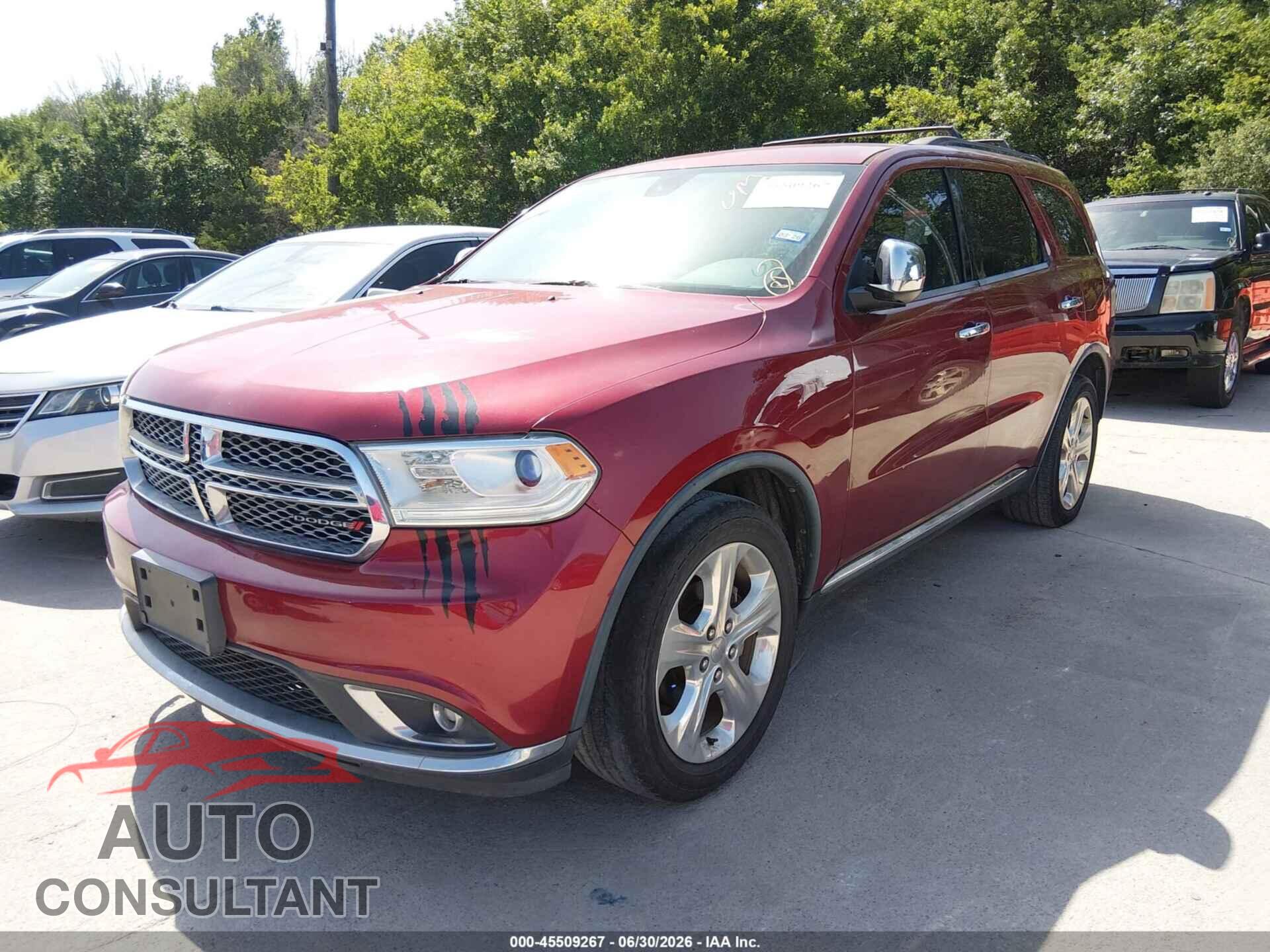 DODGE DURANGO 2015 - 1C4RDHAGXFC784510