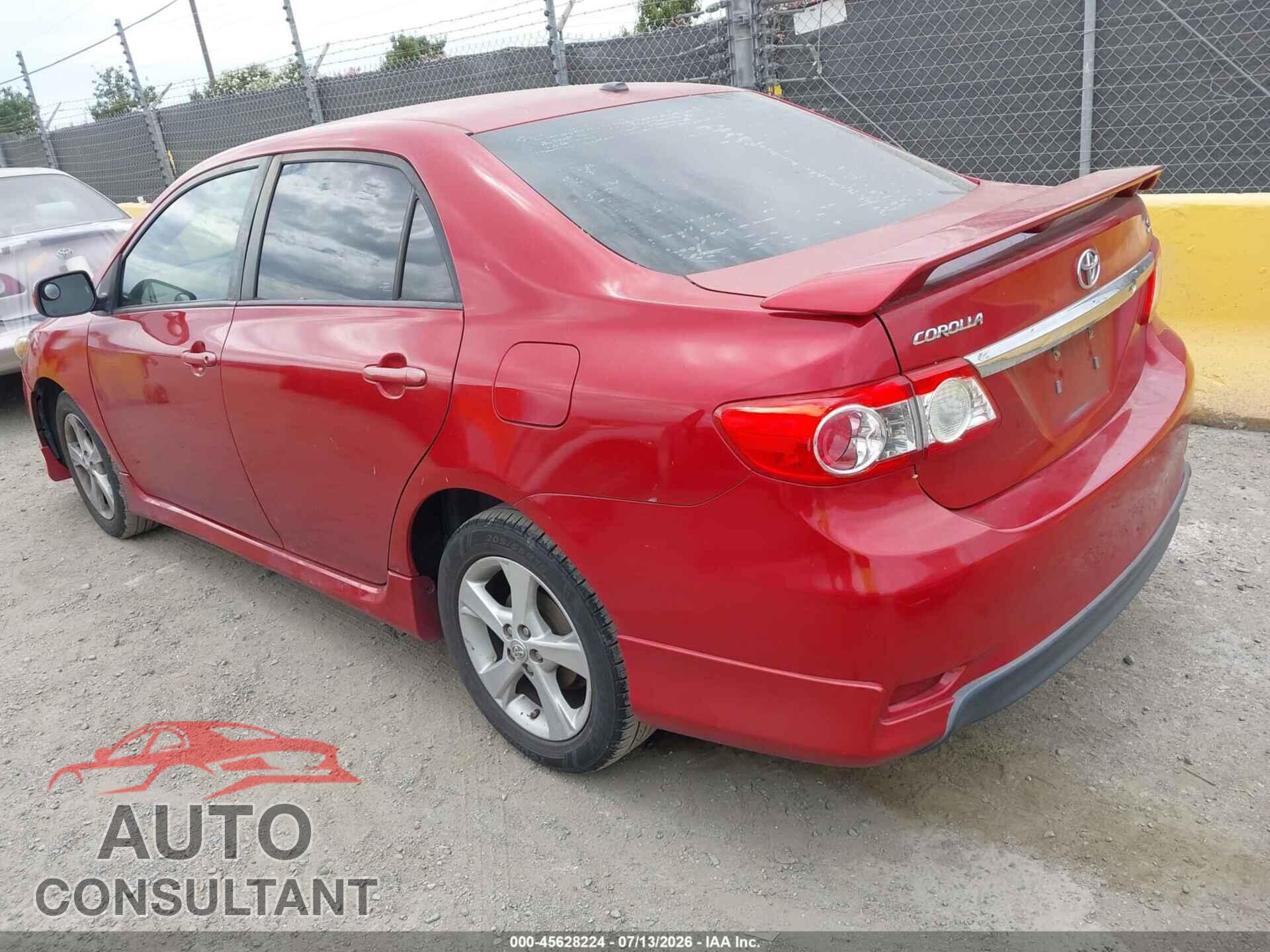 TOYOTA COROLLA 2011 - 2T1BU4EEXBC617942