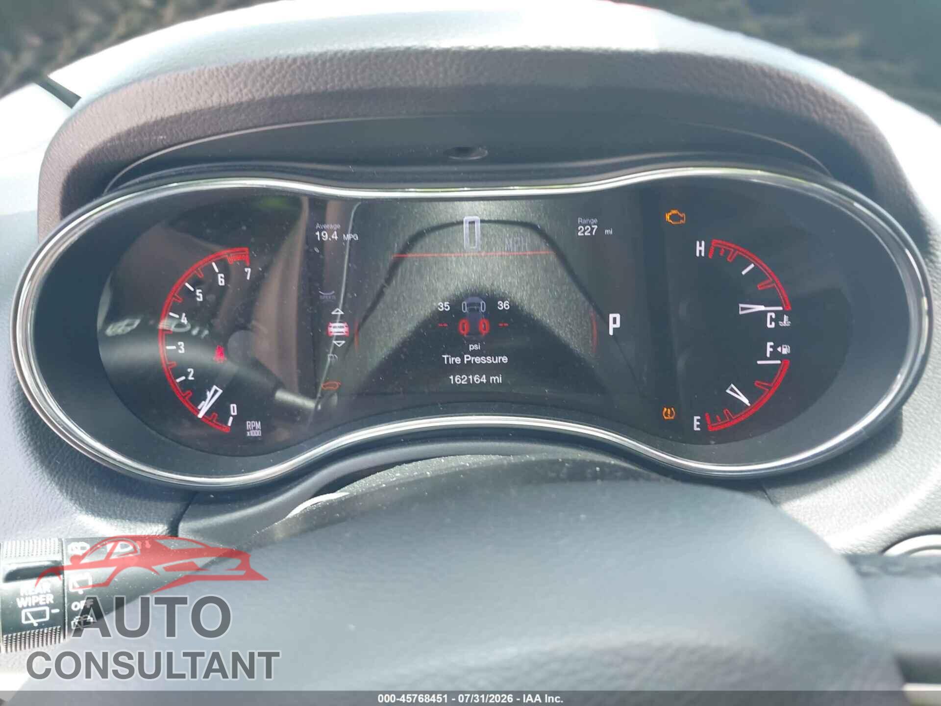 DODGE DURANGO 2017 - 1C4RDHDG2HC724137
