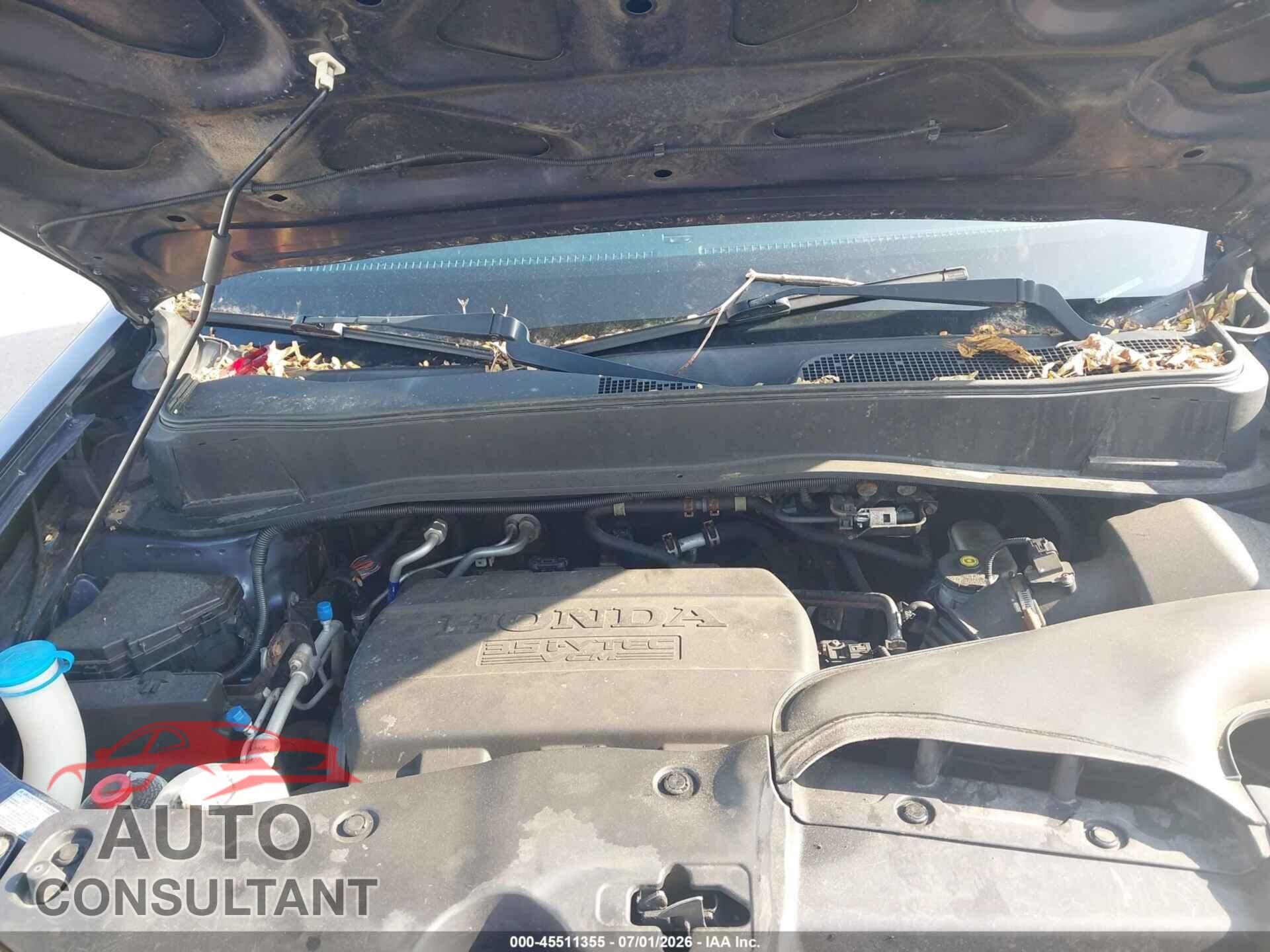 HONDA PILOT 2013 - 5FNYF4H94DB037068