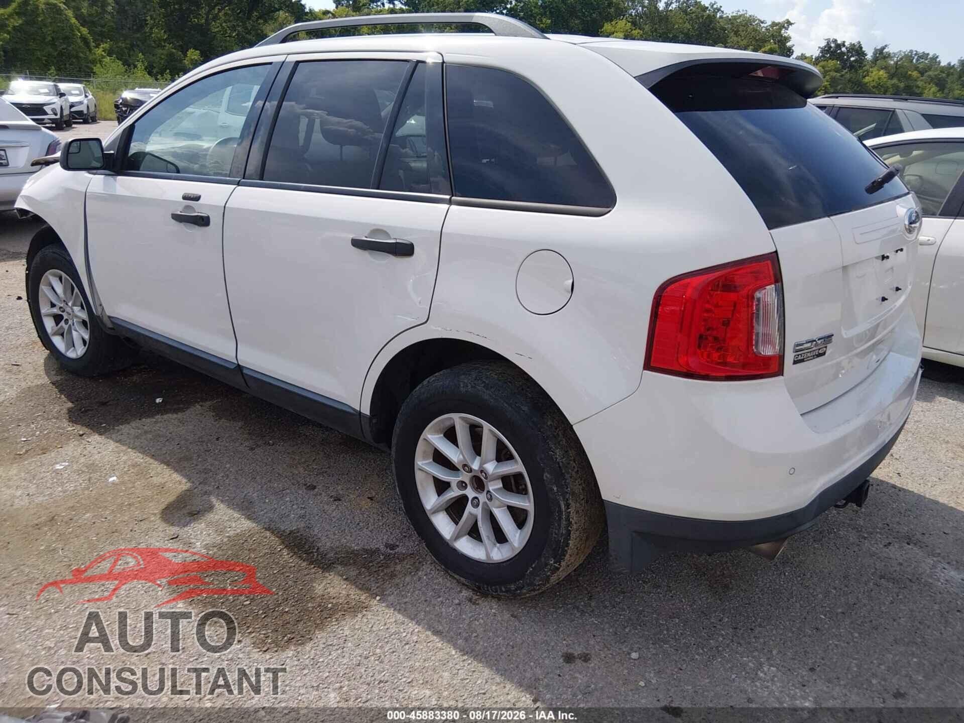 FORD EDGE 2013 - 2FMDK3GC3DBB09355