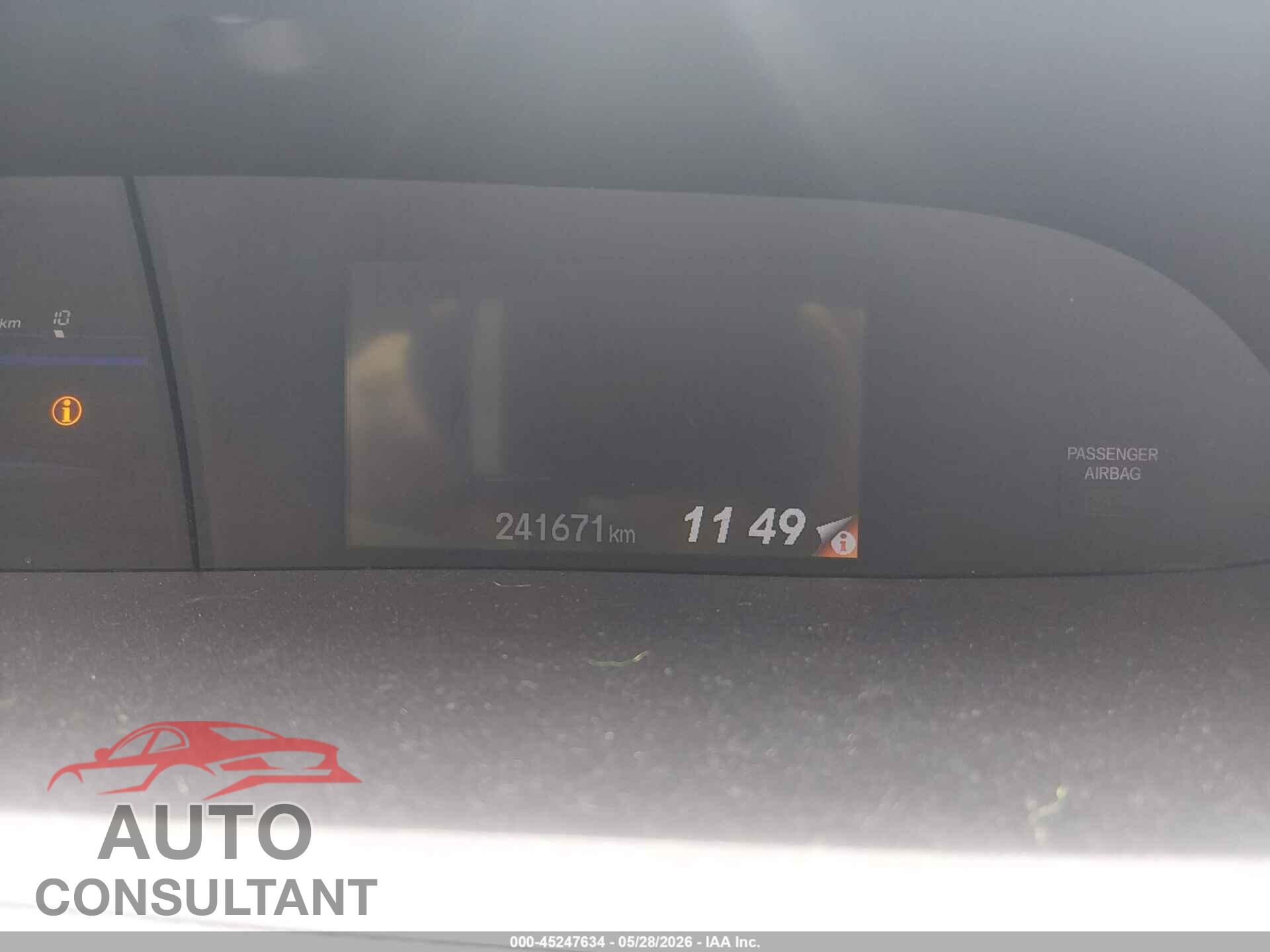 HONDA CIVIC 2012 - 19XFB2F56CE362462