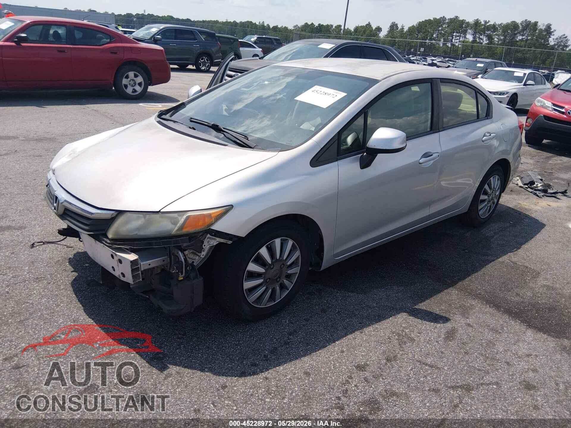 HONDA CIVIC 2012 - 2HGFB2F58CH303063