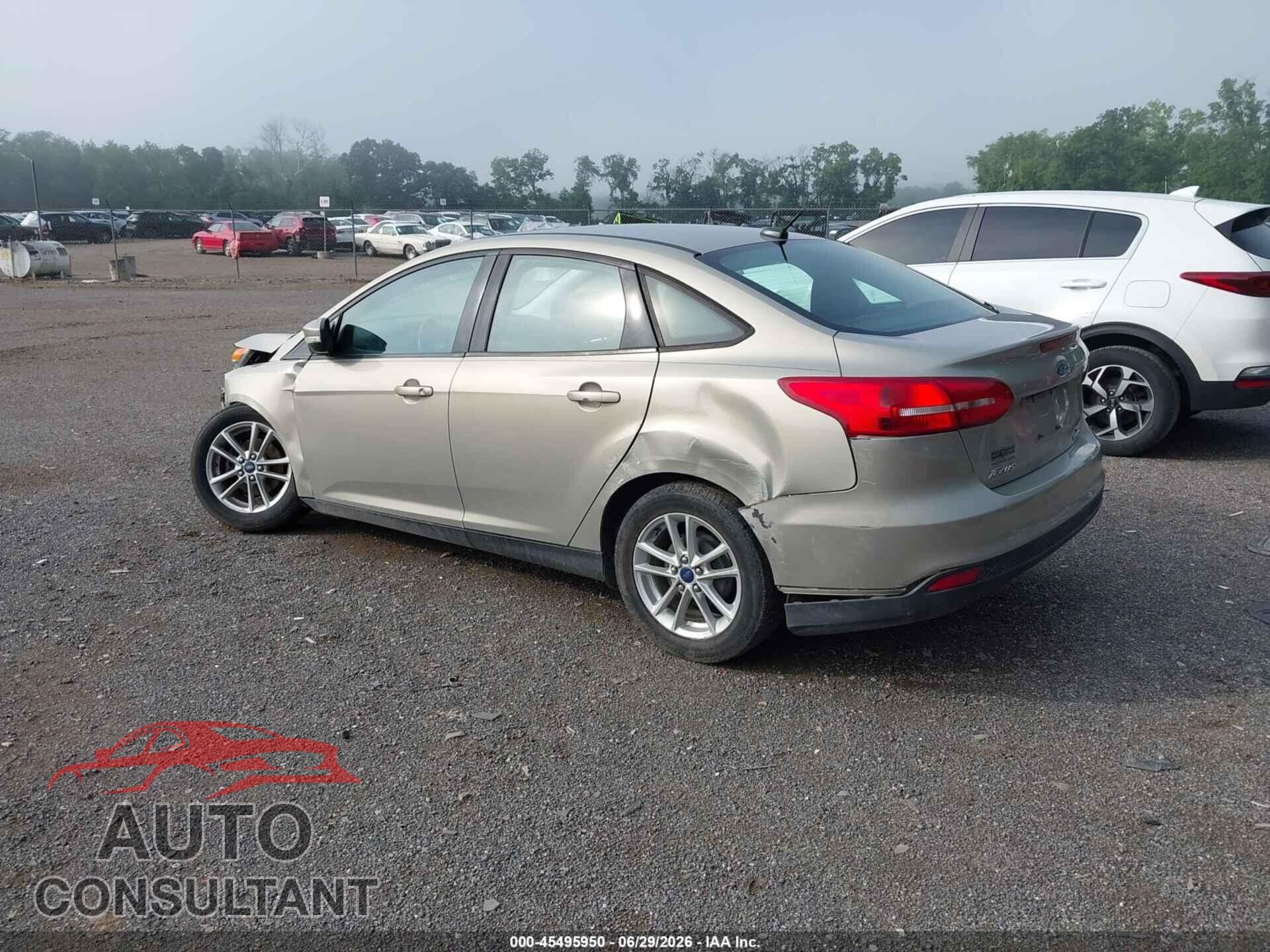 FORD FOCUS 2016 - 1FADP3F26GL220104