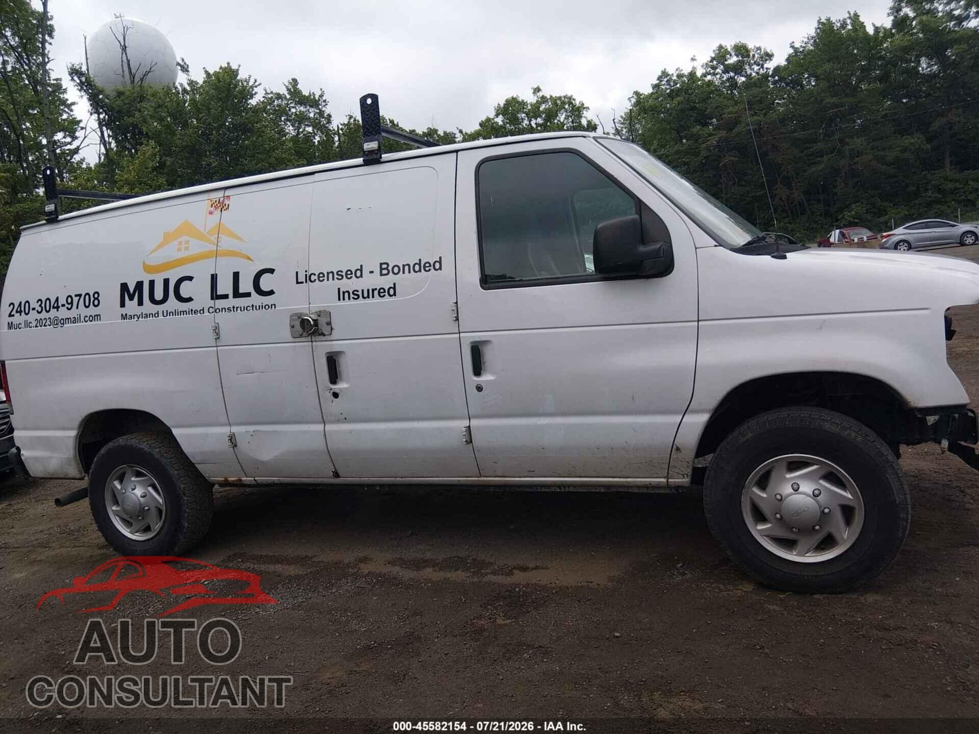 FORD E-250 2013 - 1FTNE2EW7DDA18431