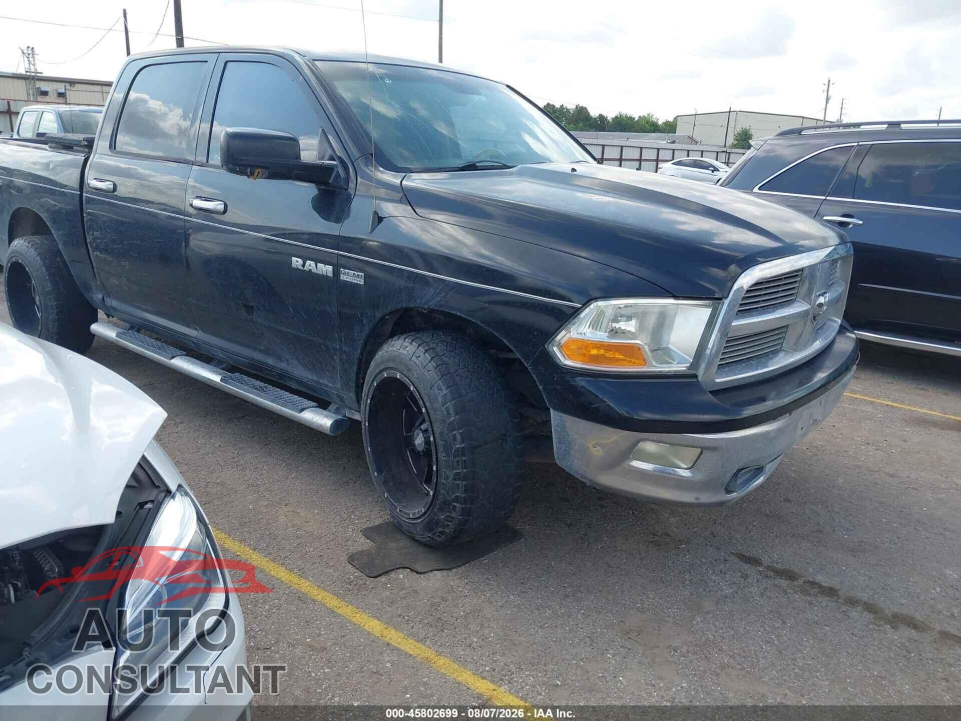 DODGE RAM 1500 2009 - 1D3HB13T09S772256