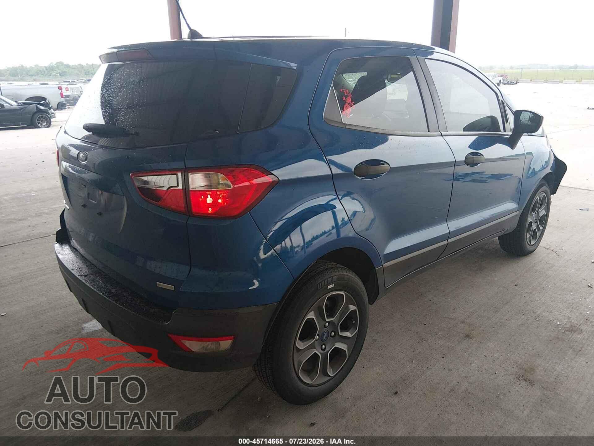 FORD ECOSPORT 2019 - MAJ3S2FE3KC304565