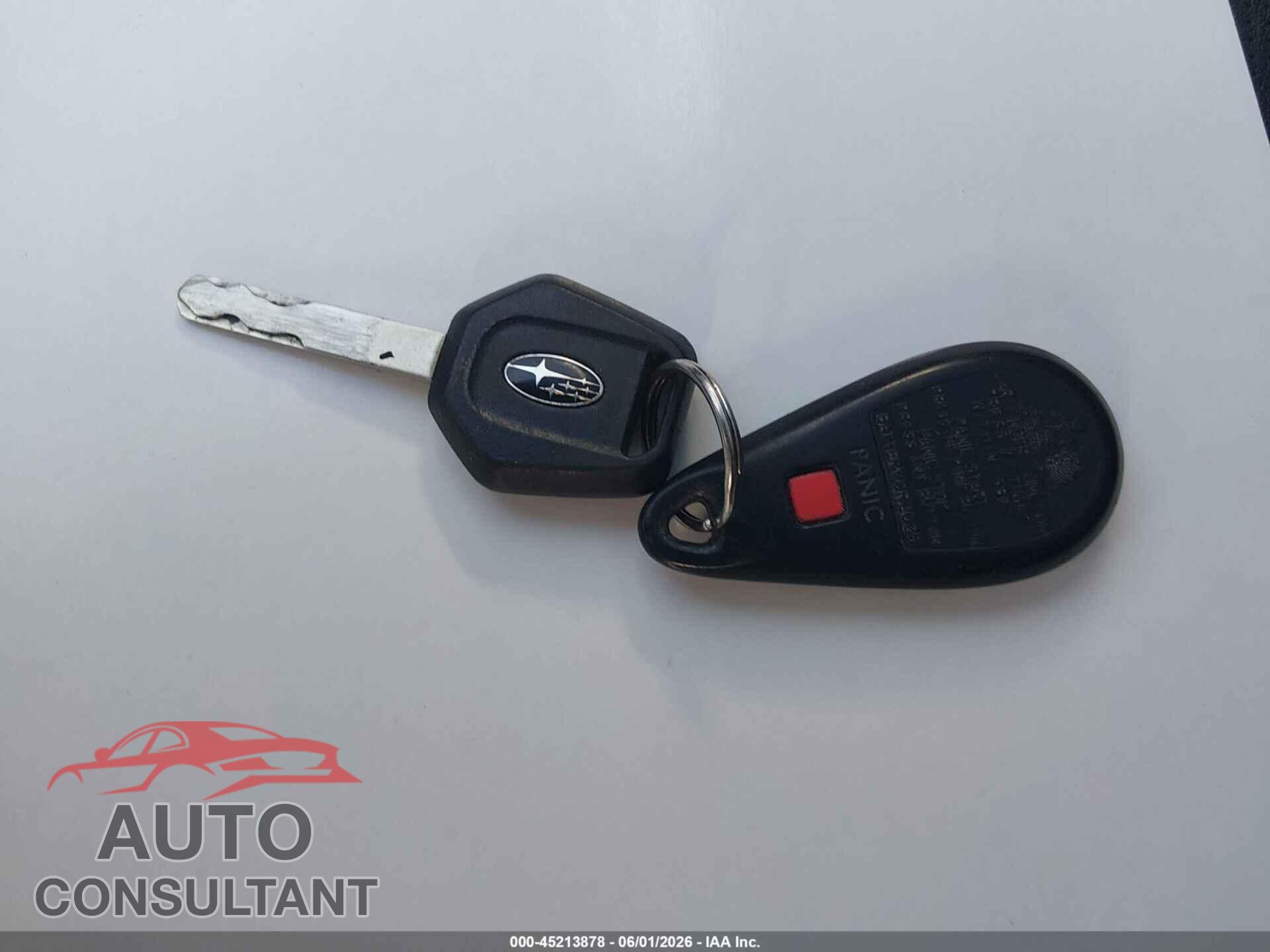 SUBARU FORESTER 2012 - JF2SHBGC8CH442142