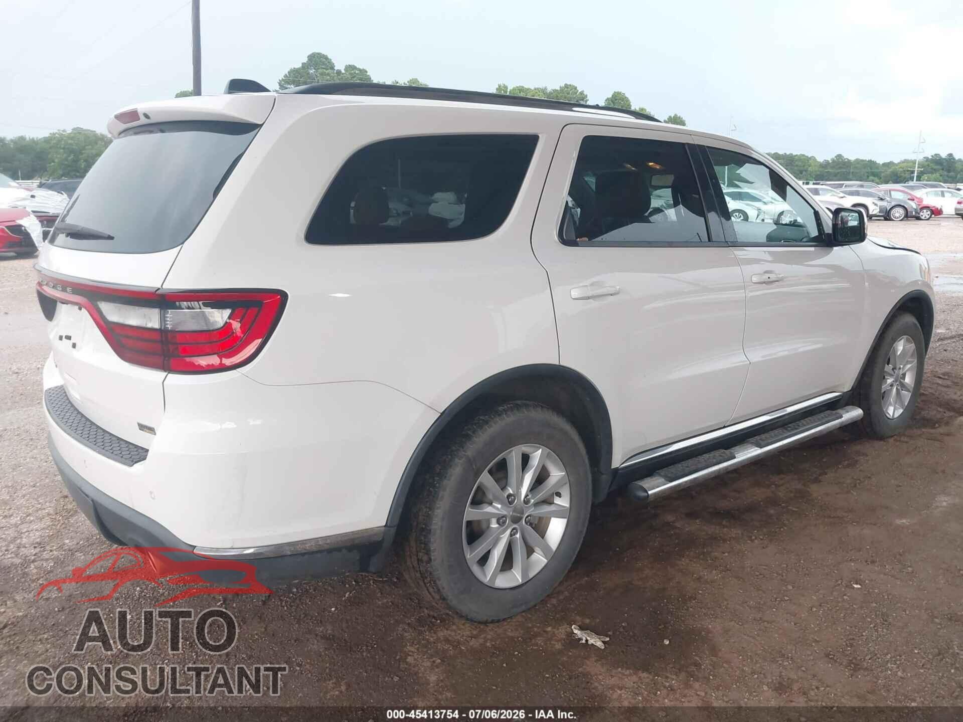DODGE DURANGO 2015 - 1C4RDJAG9FC737508