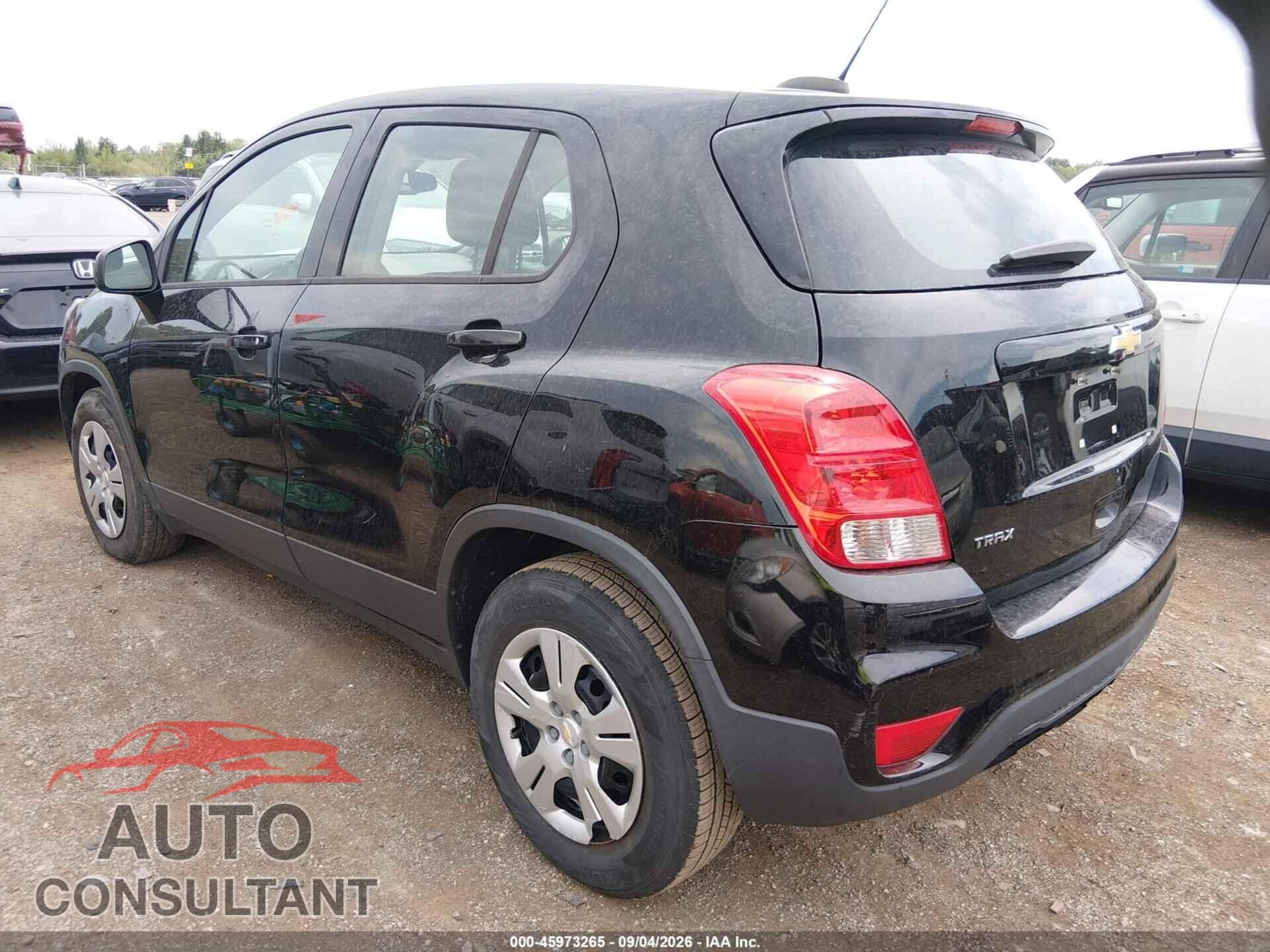 CHEVROLET TRAX 2017 - 3GNCJKSB3HL250245