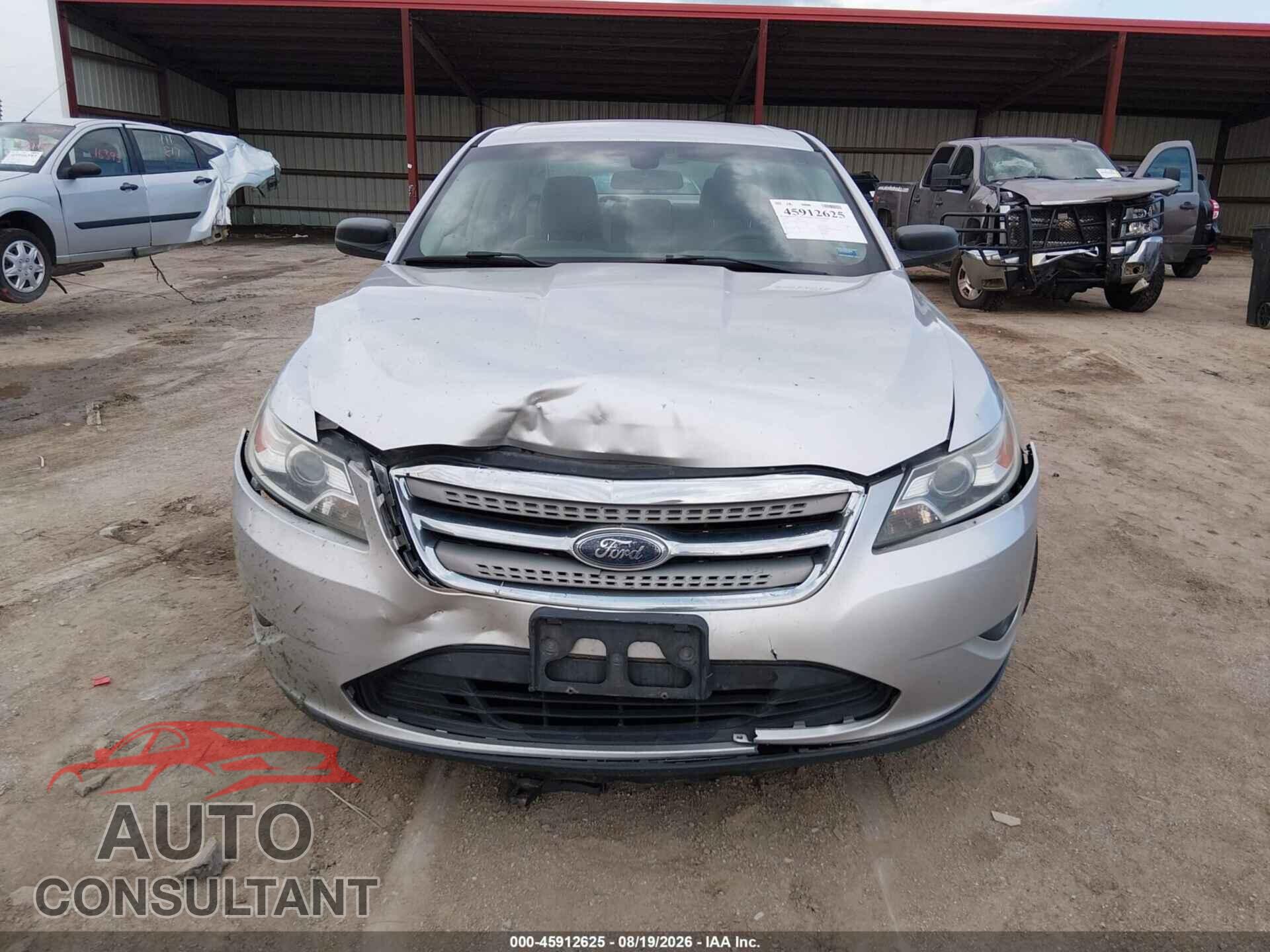 FORD TAURUS 2010 - 1FAHP2DWXAG147806