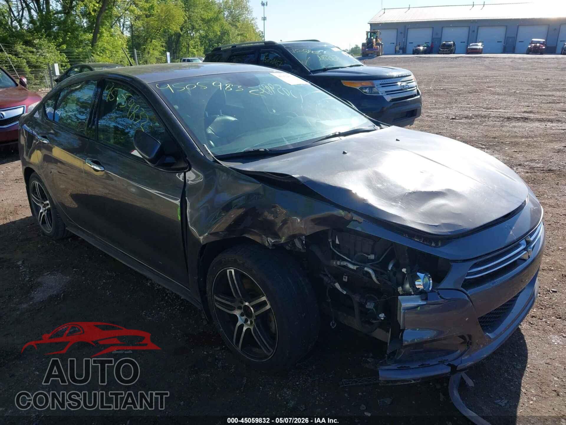 DODGE DART 2014 - 1C3CDFCB8ED903826