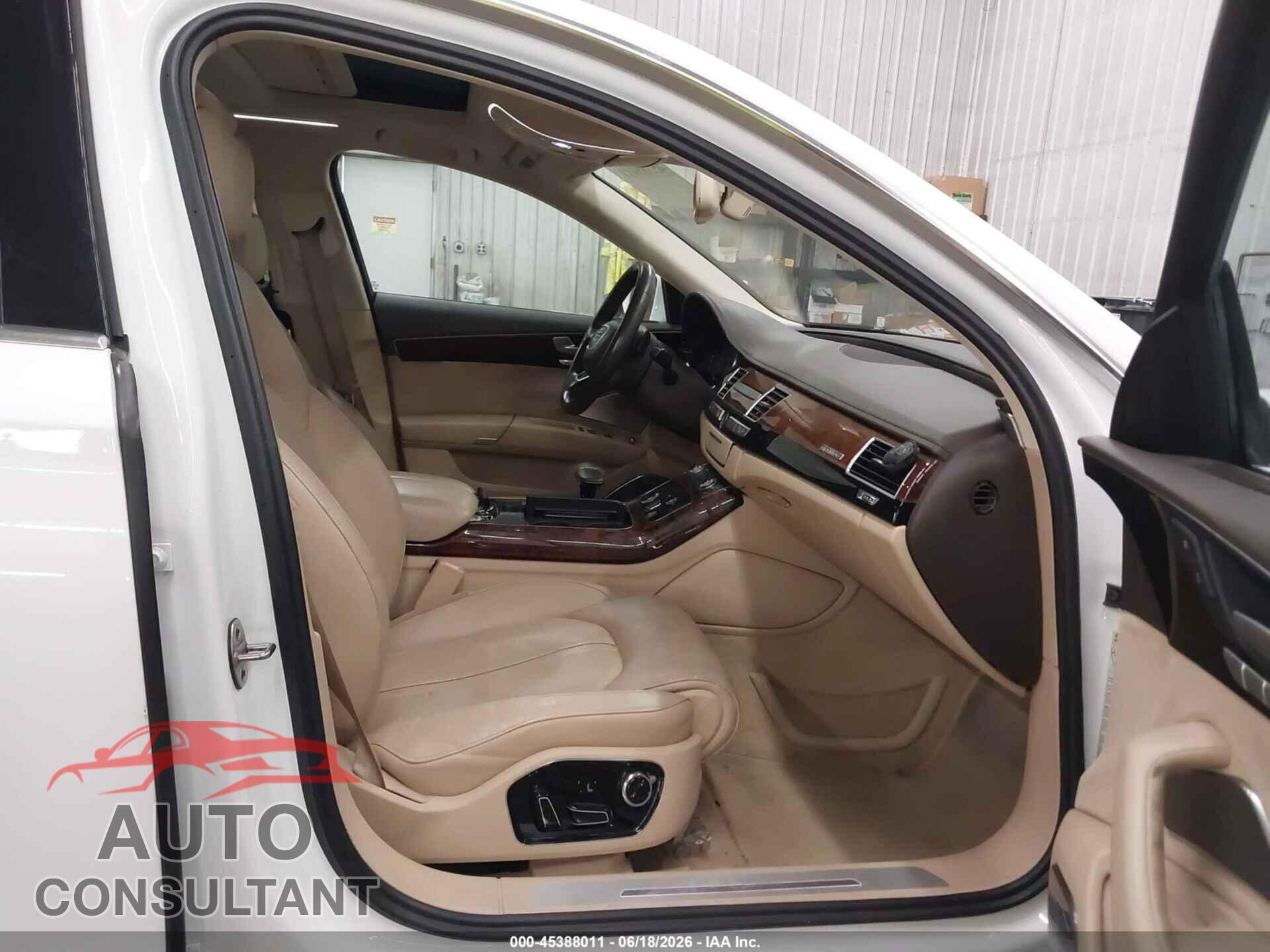 AUDI A8 2013 - WAUAGAFD1DN006430