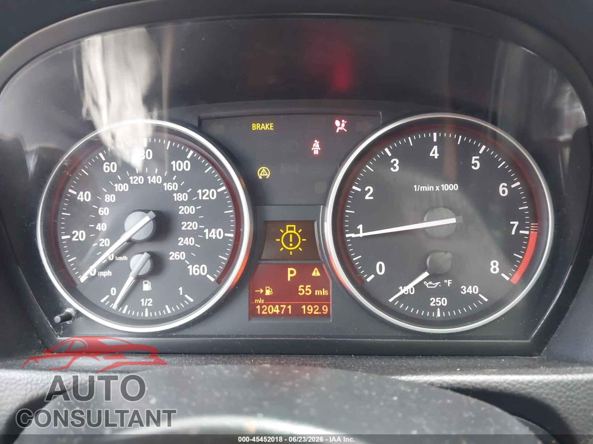 BMW 335I 2011 - WBAPM5C52BE576425