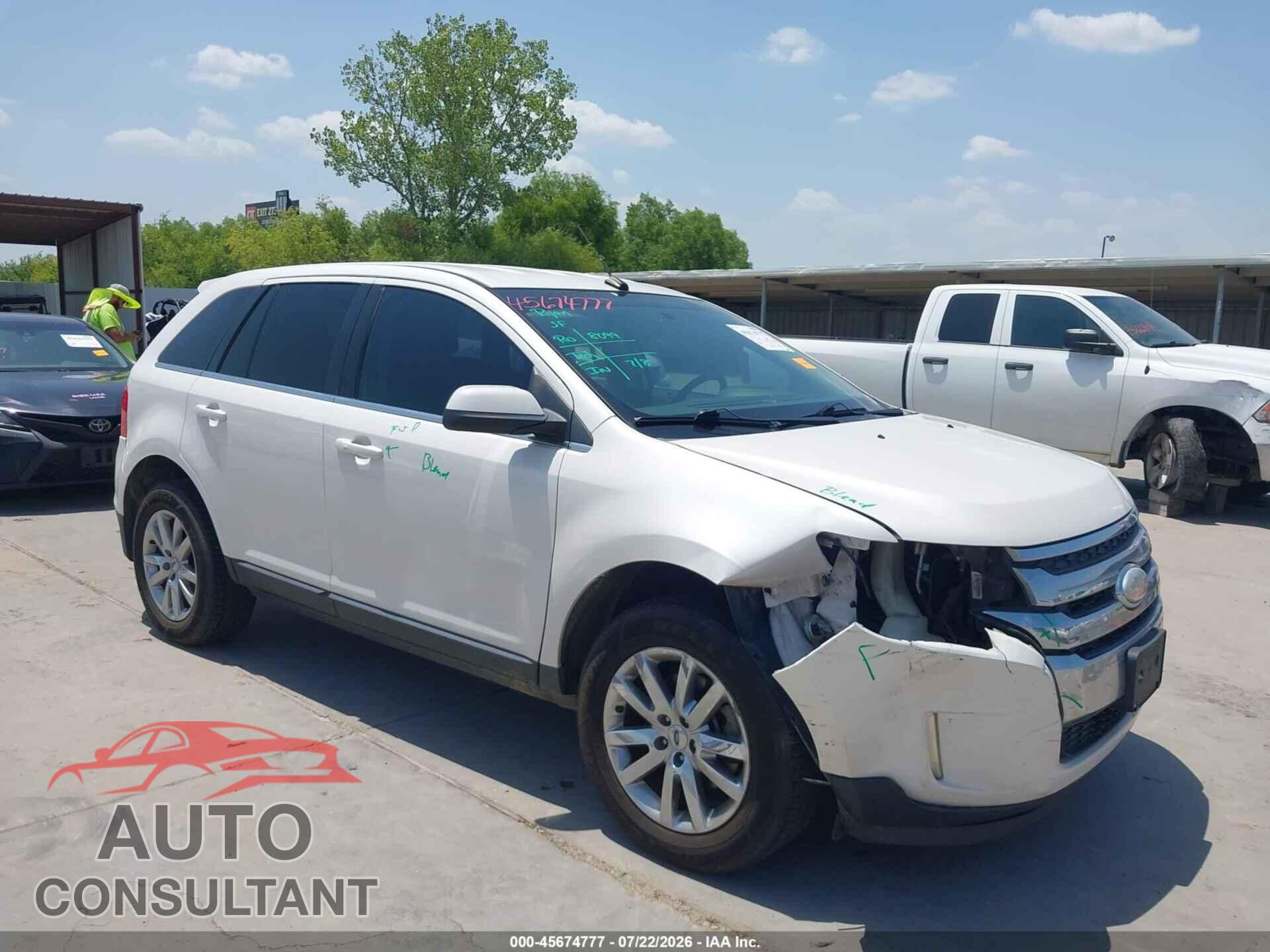 FORD EDGE 2014 - 2FMDK3KC3EBB29663