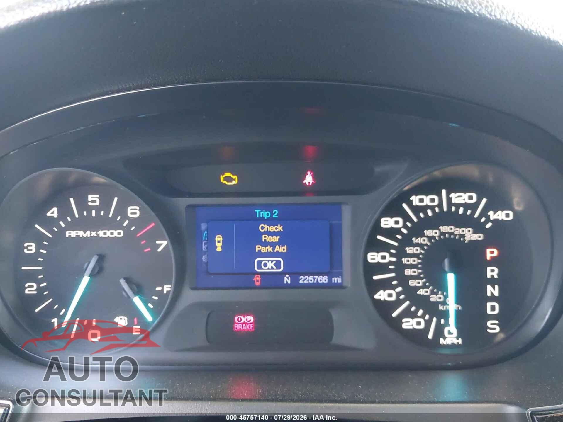 FORD EDGE 2013 - 2FMDK3GC8DBB30735