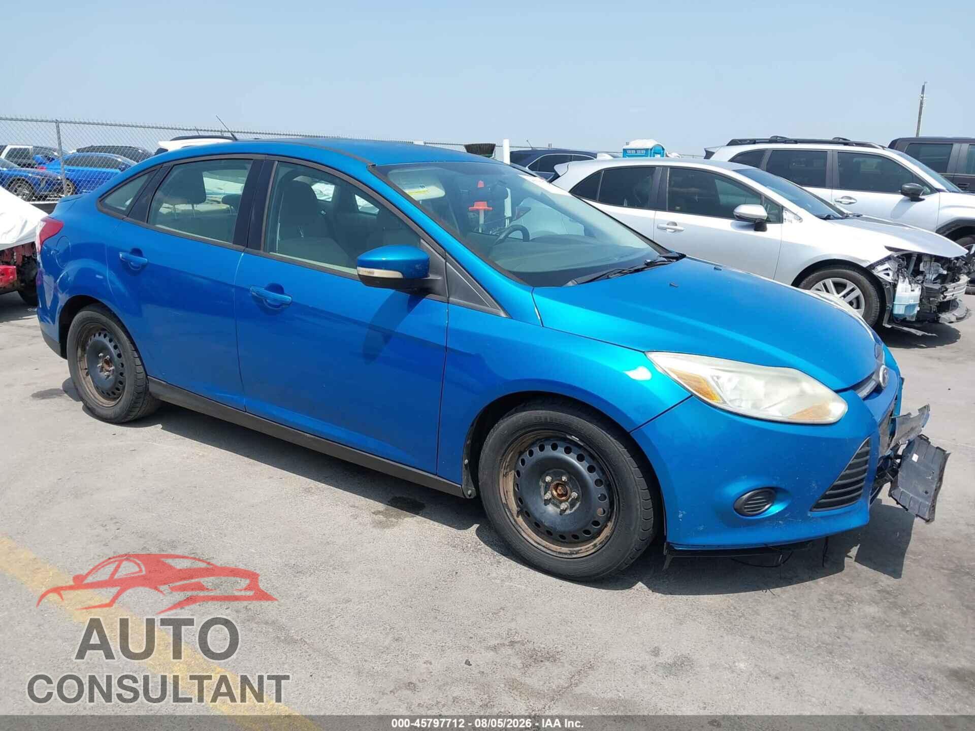 FORD FOCUS 2013 - 1FADP3F26DL137901