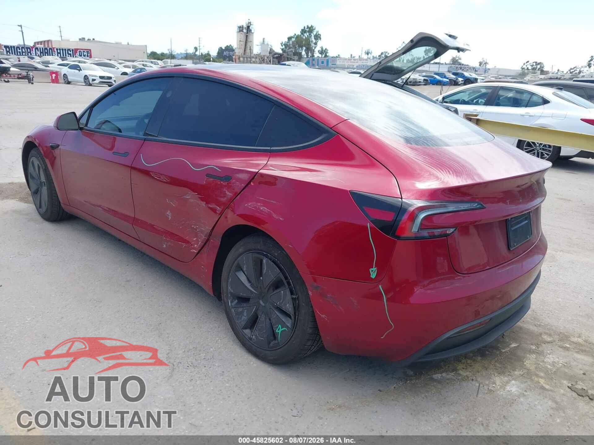 TESLA MODEL 3 2025 - 5YJ3E1EA5SF064240