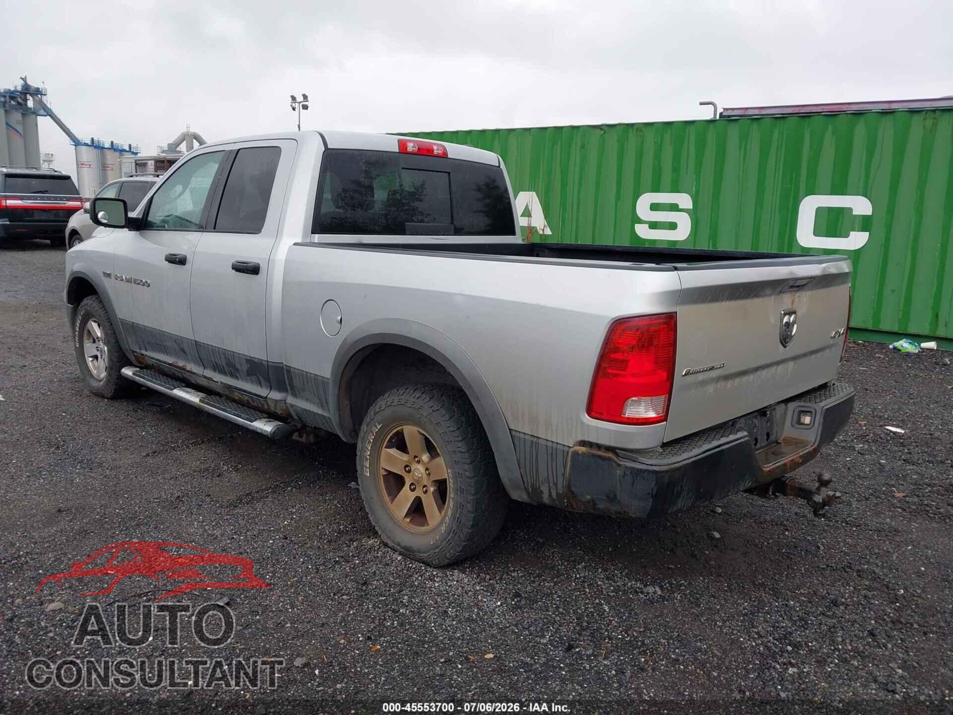 DODGE RAM 1500 2012 - 1C6RD7GT6CS151235