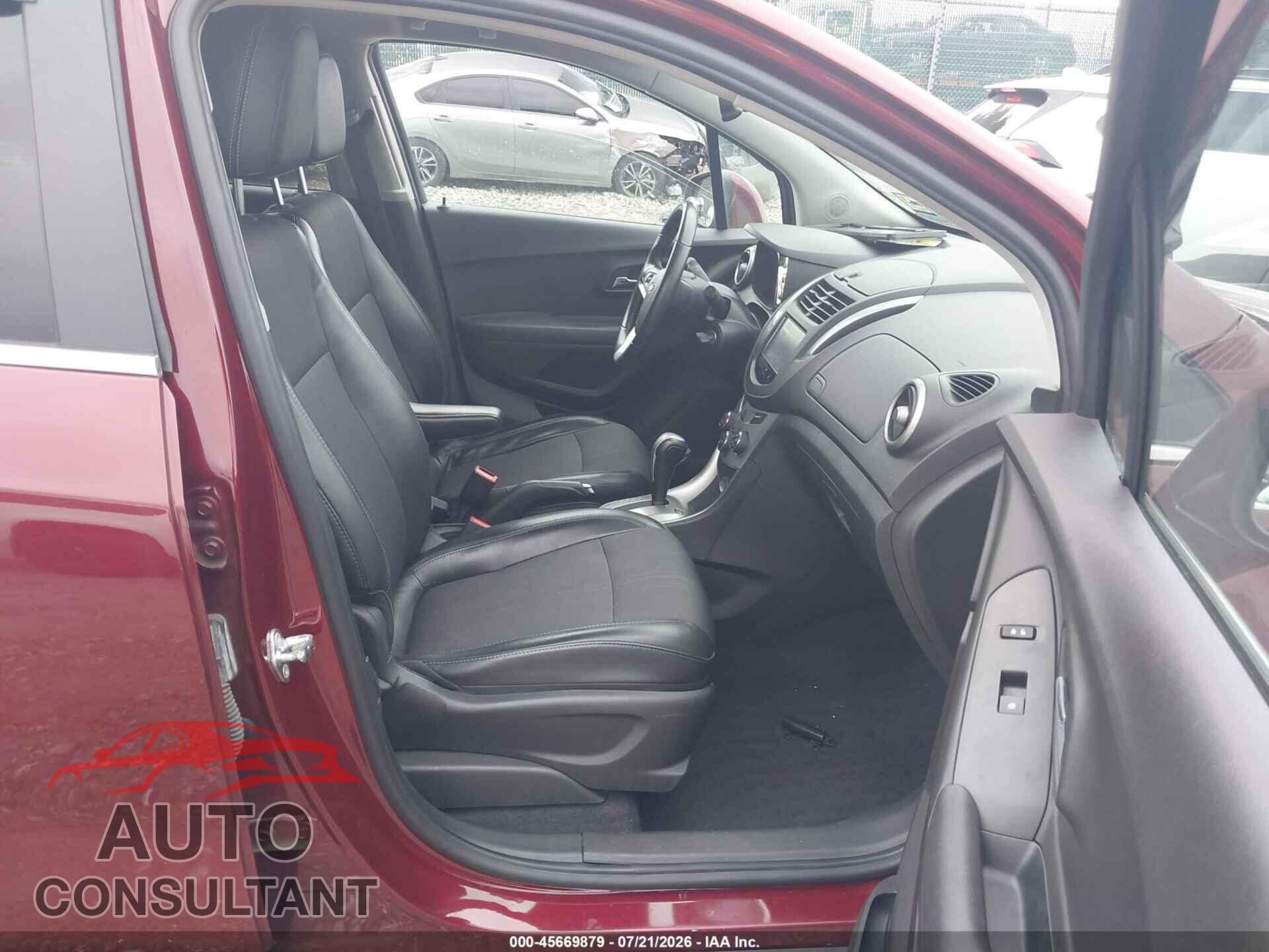 CHEVROLET TRAX 2016 - 3GNCJLSB7GL218919