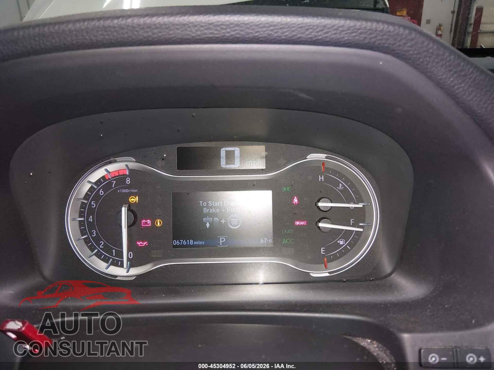 HONDA RIDGELINE 2018 - 5FPYK3F76JB016121