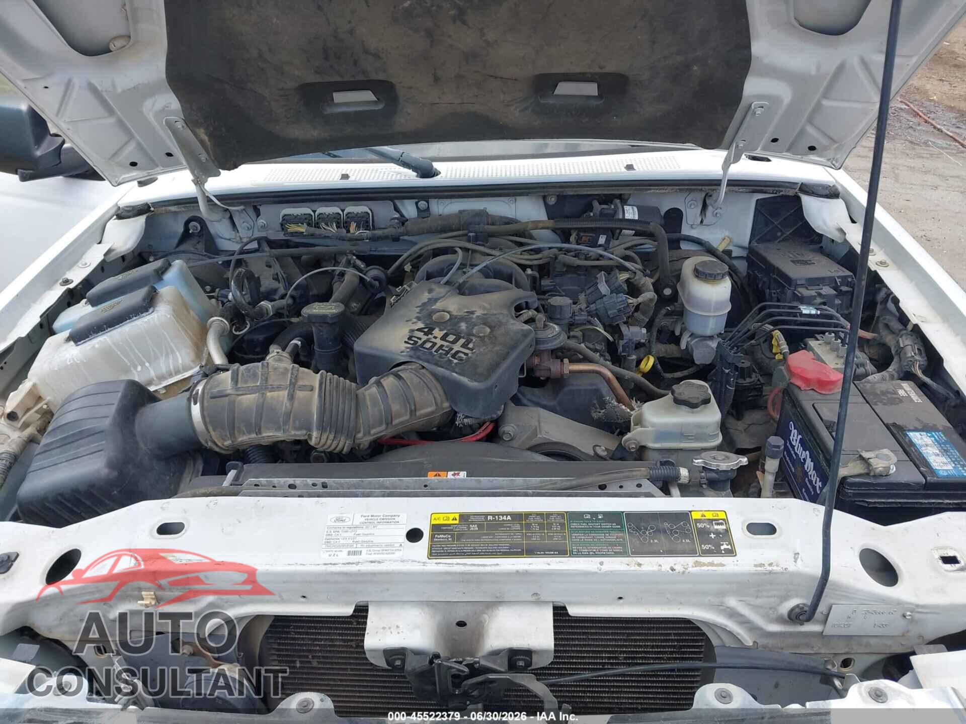 FORD RANGER 2011 - 1FTLR4FE2BPA25313